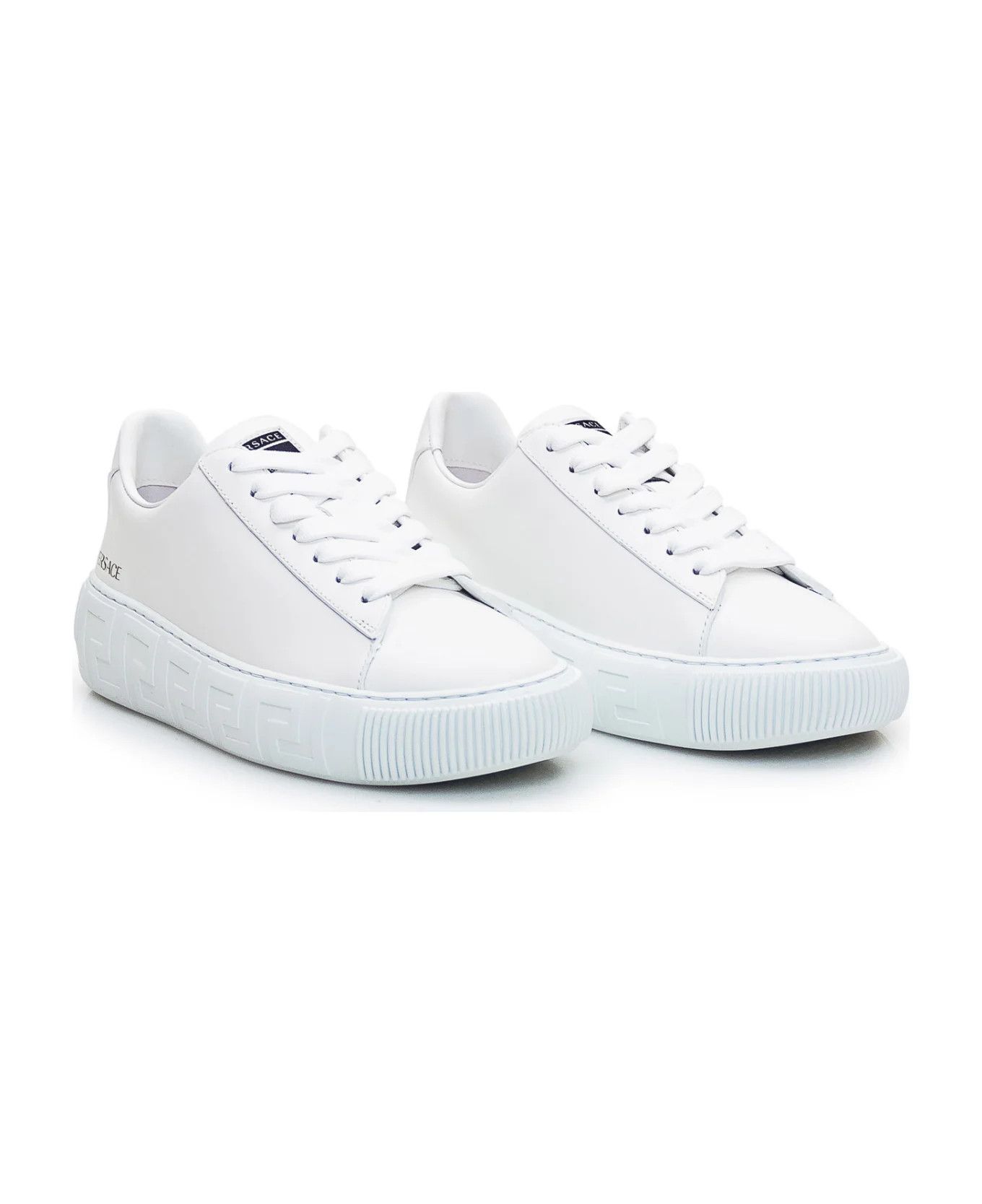 Versace o1y0226 Low-Top Sneakers in White Size US 7 / IT 37 - 2 Thumbnail