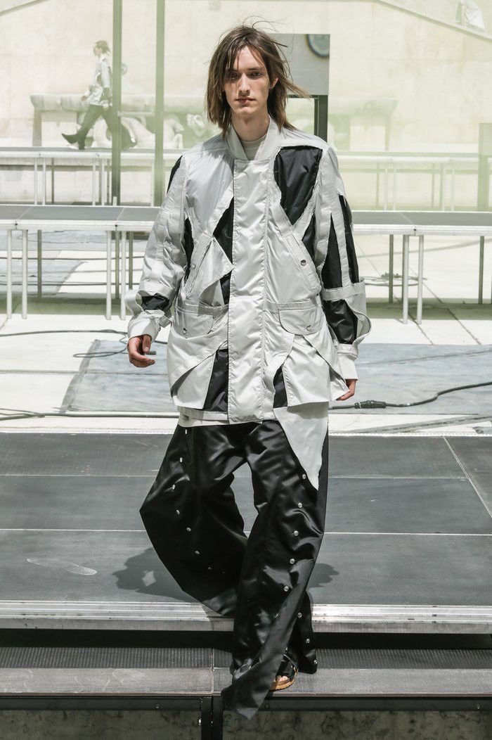 Rick Owens × Rick Owens Drkshdw Runway SS19 “Babel” Rod Cut Out