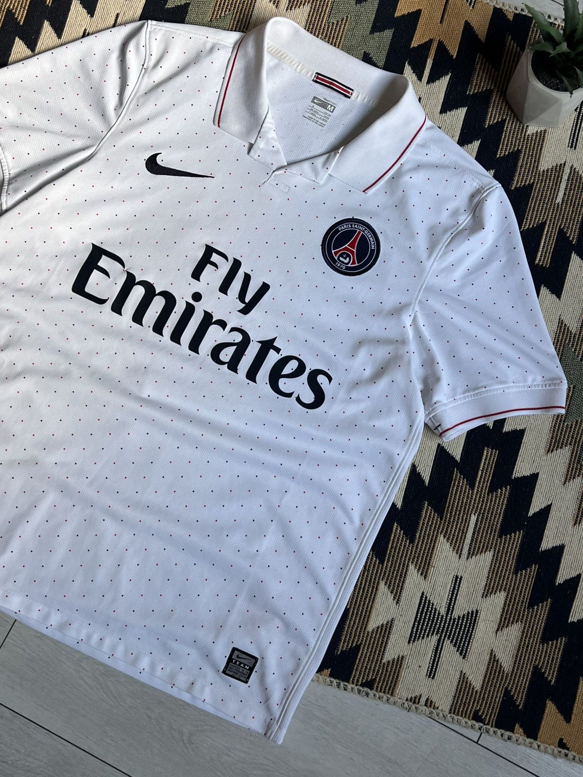 Nike Vintage Nike Paris Saint Germain PSG 2009 Blokecore Jersey Size US M / EU 48-50 / 2 - 5 Thumbnail