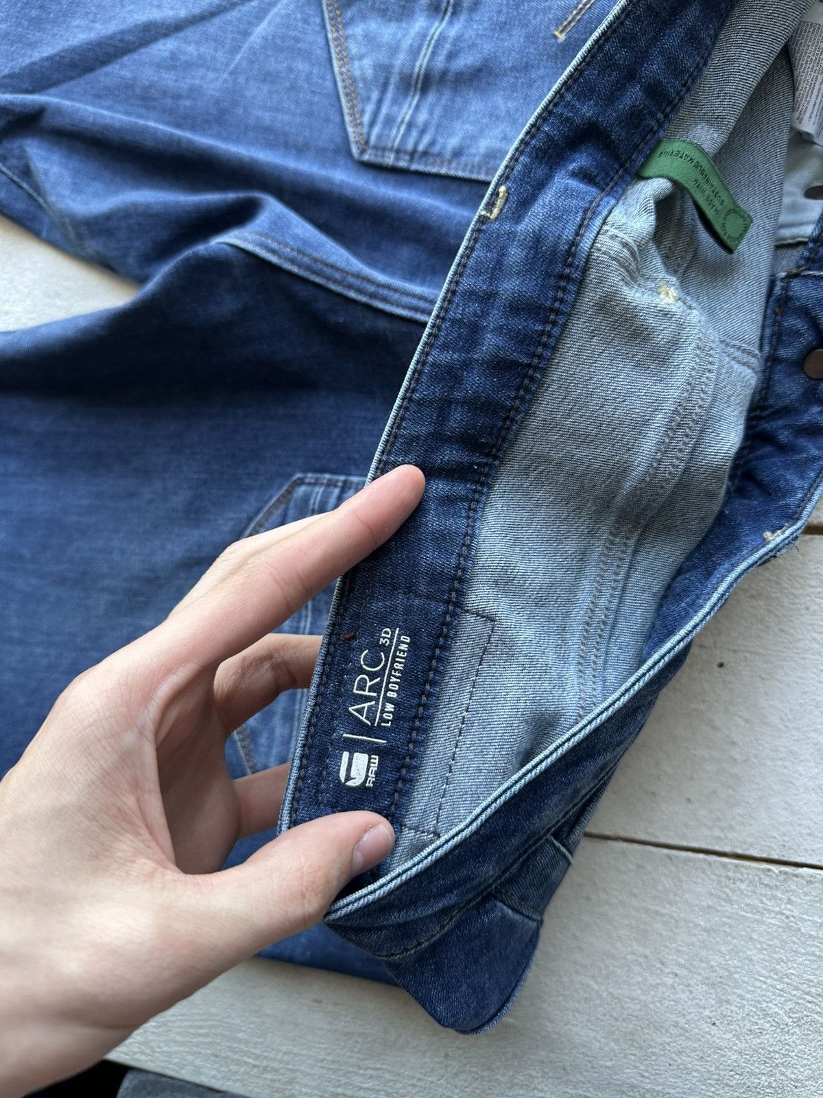 G-Star 🚨PUNK G STAR OPIUM 96 BLUE MENS JEANS Y2k BIKER Size US 28 / EU 44 - 13 Thumbnail
