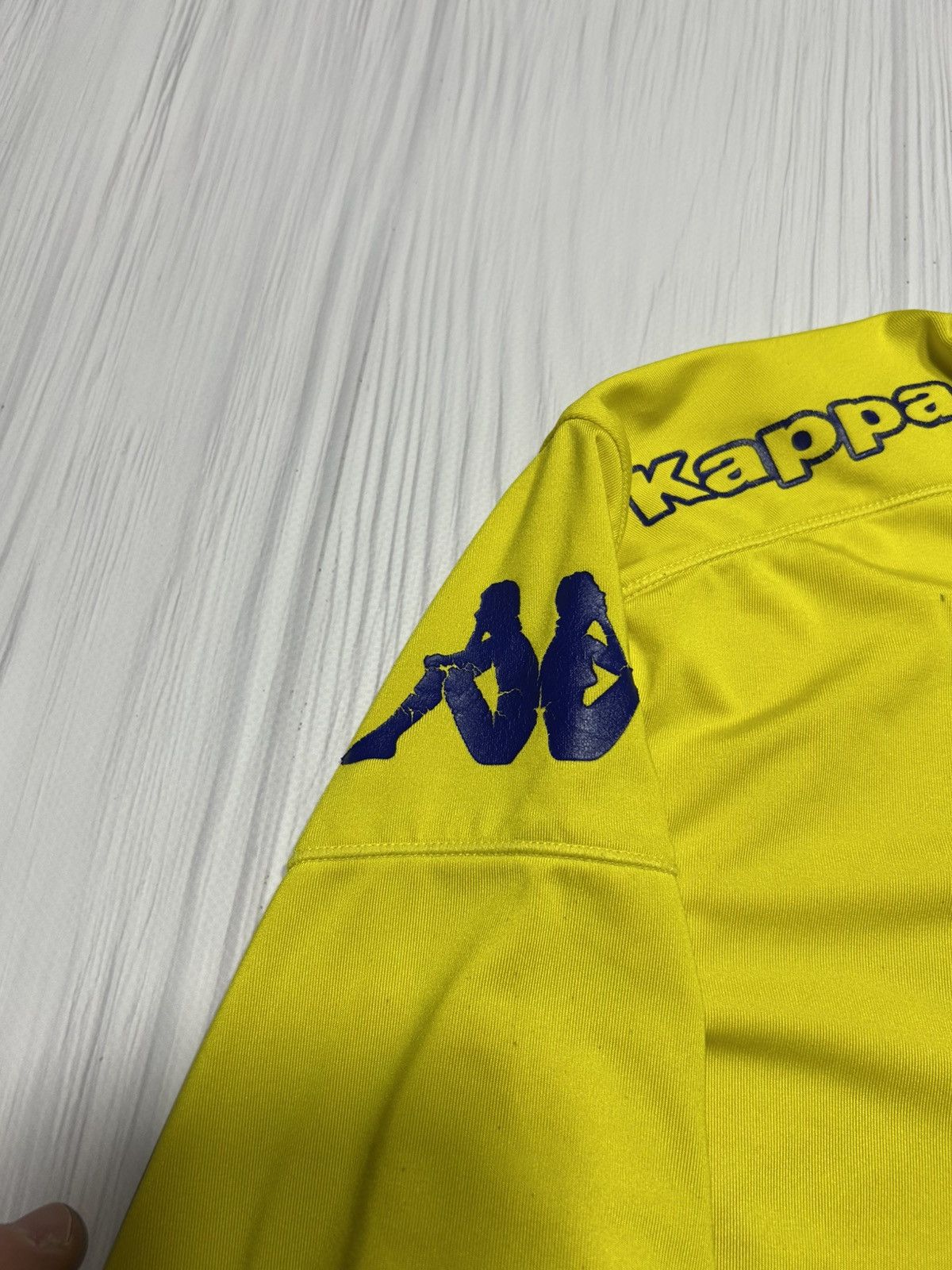 Kappa 2015/2017 Kappa Leeds United Football Shirt Soccer Jersey Size US L / EU 52-54 / 3 - 12 Thumbnail