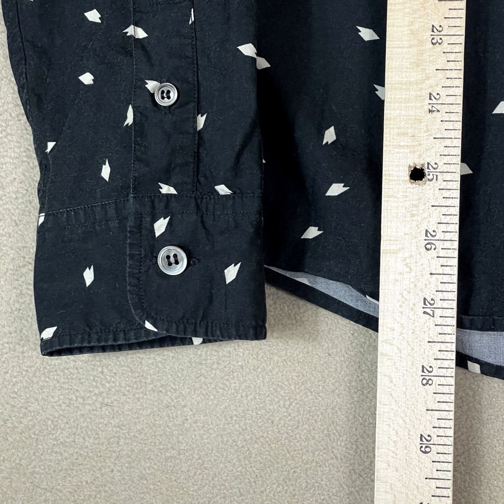 Vintage APC Shirt Mens M Black Rue Madame Paris Long Sleeve Pocket Button Up Size US M / EU 48-50 / 2 - 6 Thumbnail