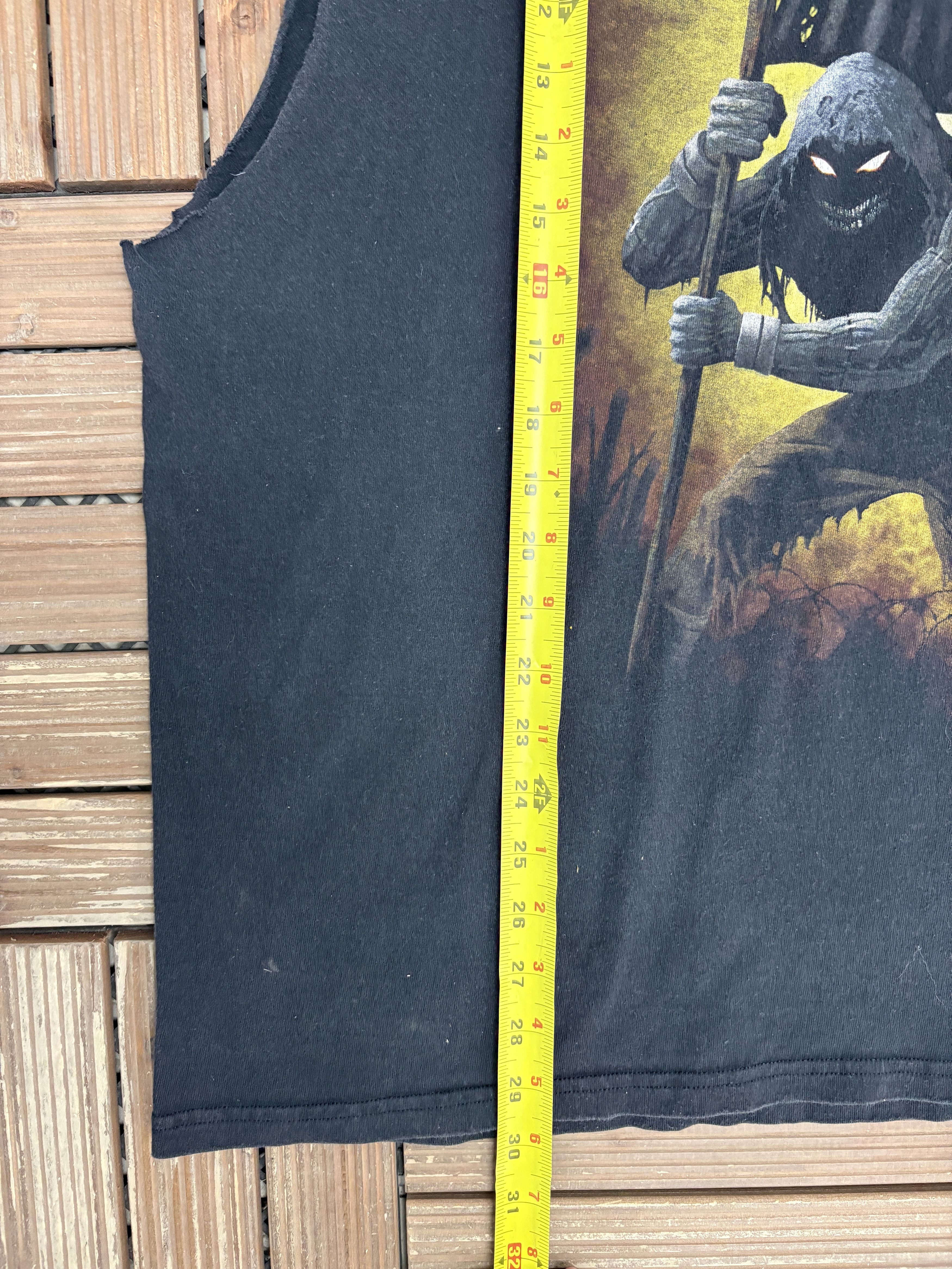 Vintage Disturbed Asylym Tour Vintage Black Tank Top Tee Size US XXL / EU 58 / 5 - 7 Thumbnail