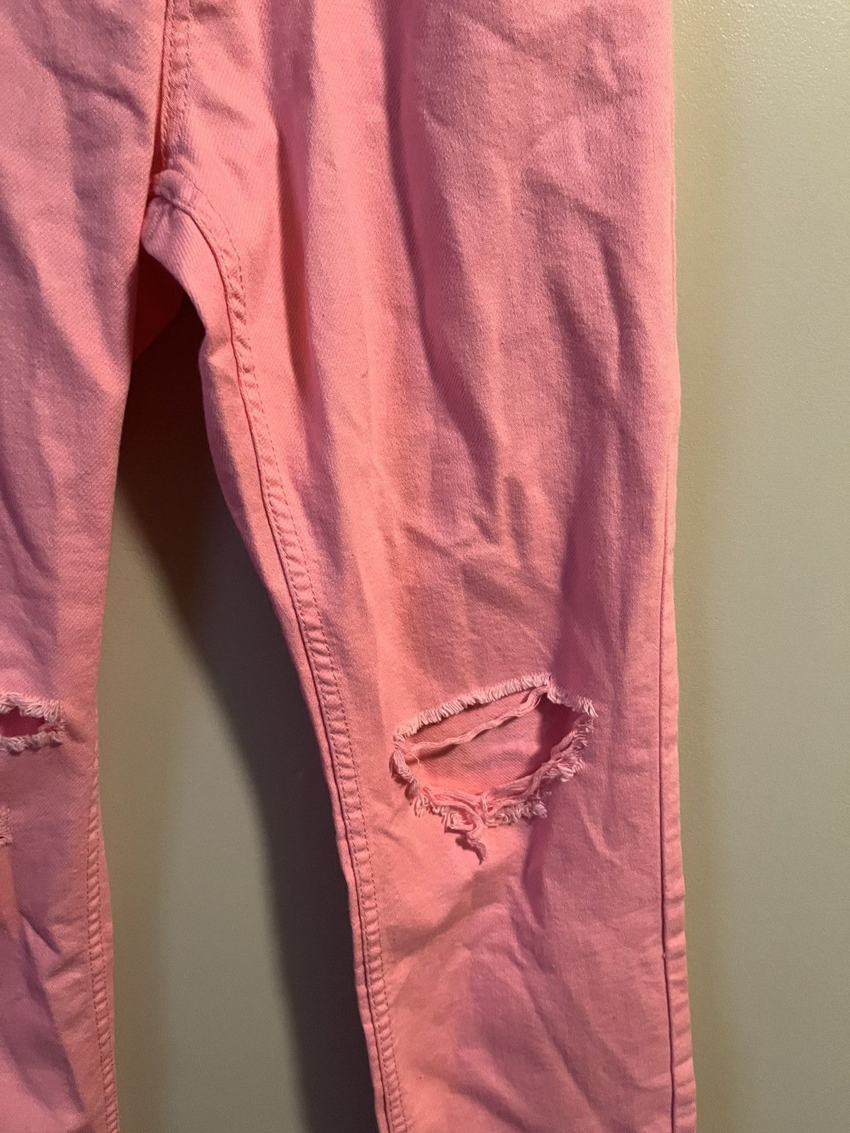 Other S.O.N.G Timeless Fit Size 7/28 Pink Ripped Jeans Size 28" / US 6 / IT 42 - 4 Thumbnail