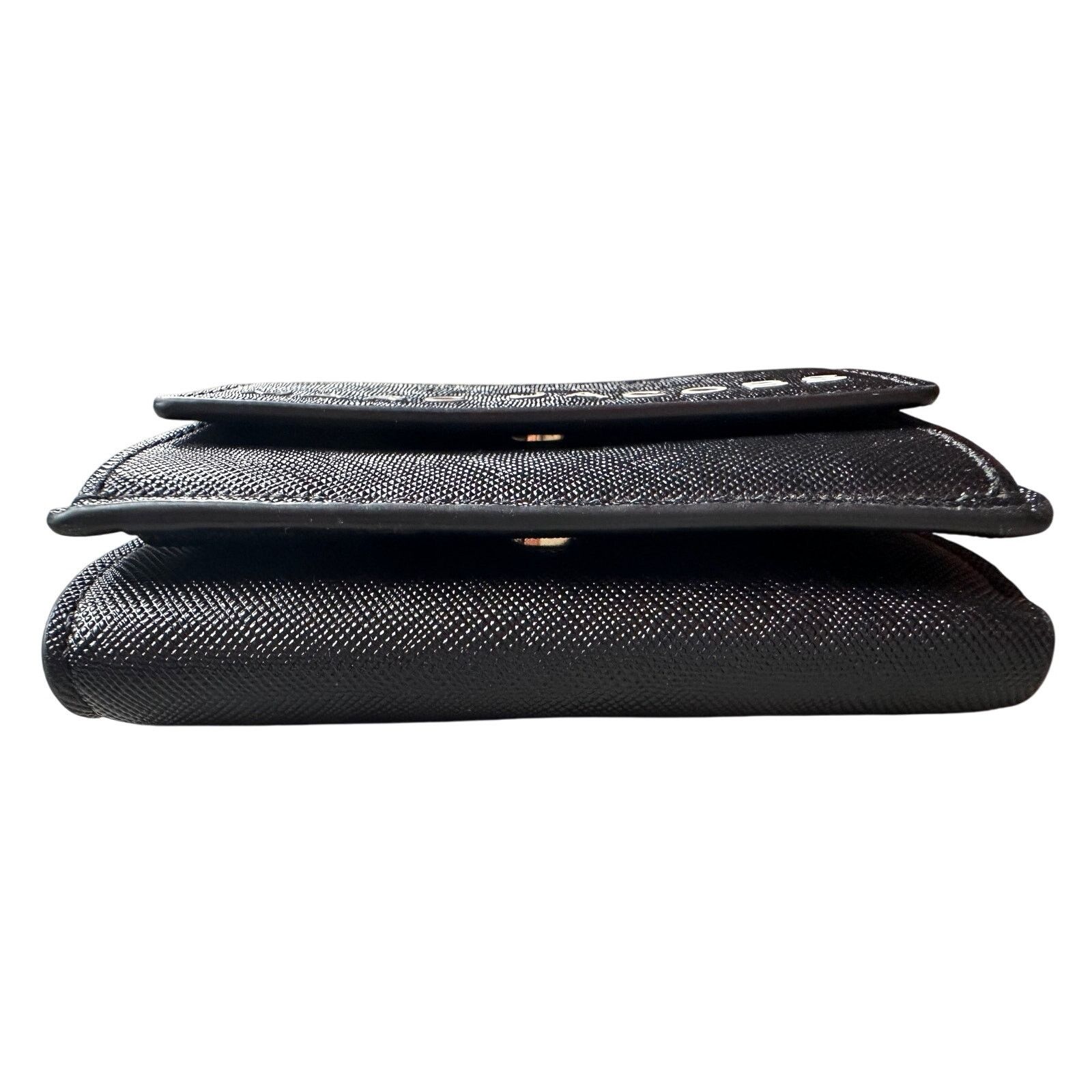 Marc Jacobs Marc Jacobs Black Mini Trifold Compact Wallet Size ONE SIZE - 2 Thumbnail