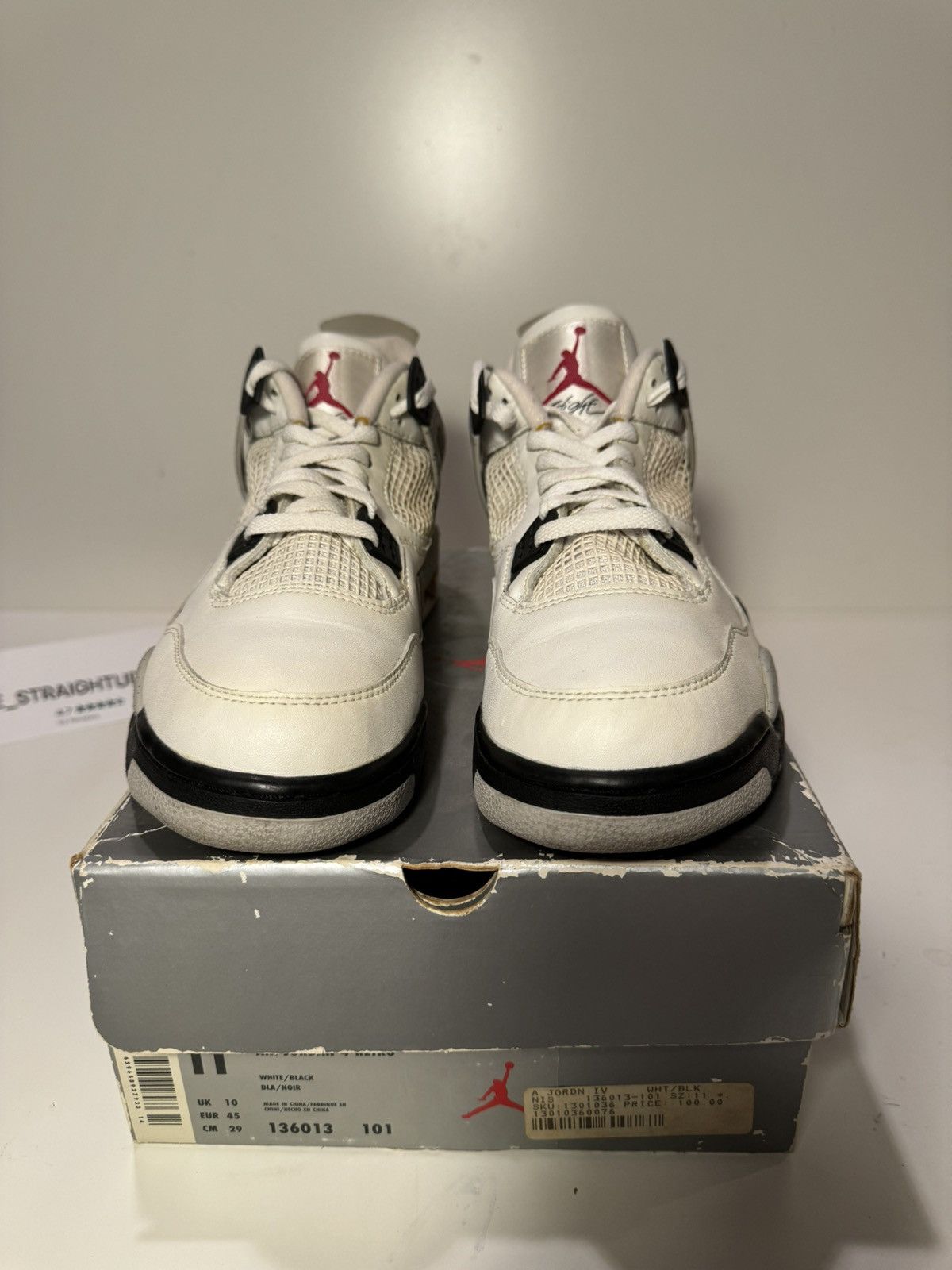 Jordan Brand Jordan White Cement 4 FINAL PRICE DROP!! Size US 11 / EU 44 - 3 Thumbnail