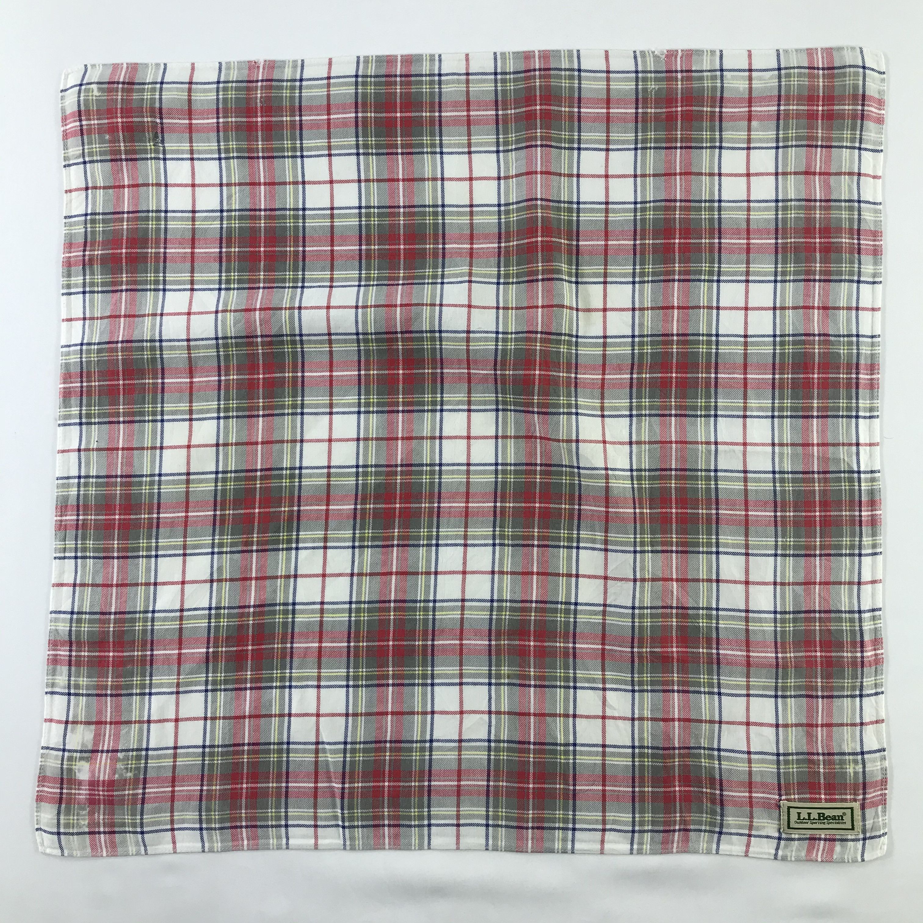 L.L. Bean × Vintage L.L. Bean Bandana / Handkerchief / Neckerchief - S1172 Size ONE SIZE - 1 Thumbnail