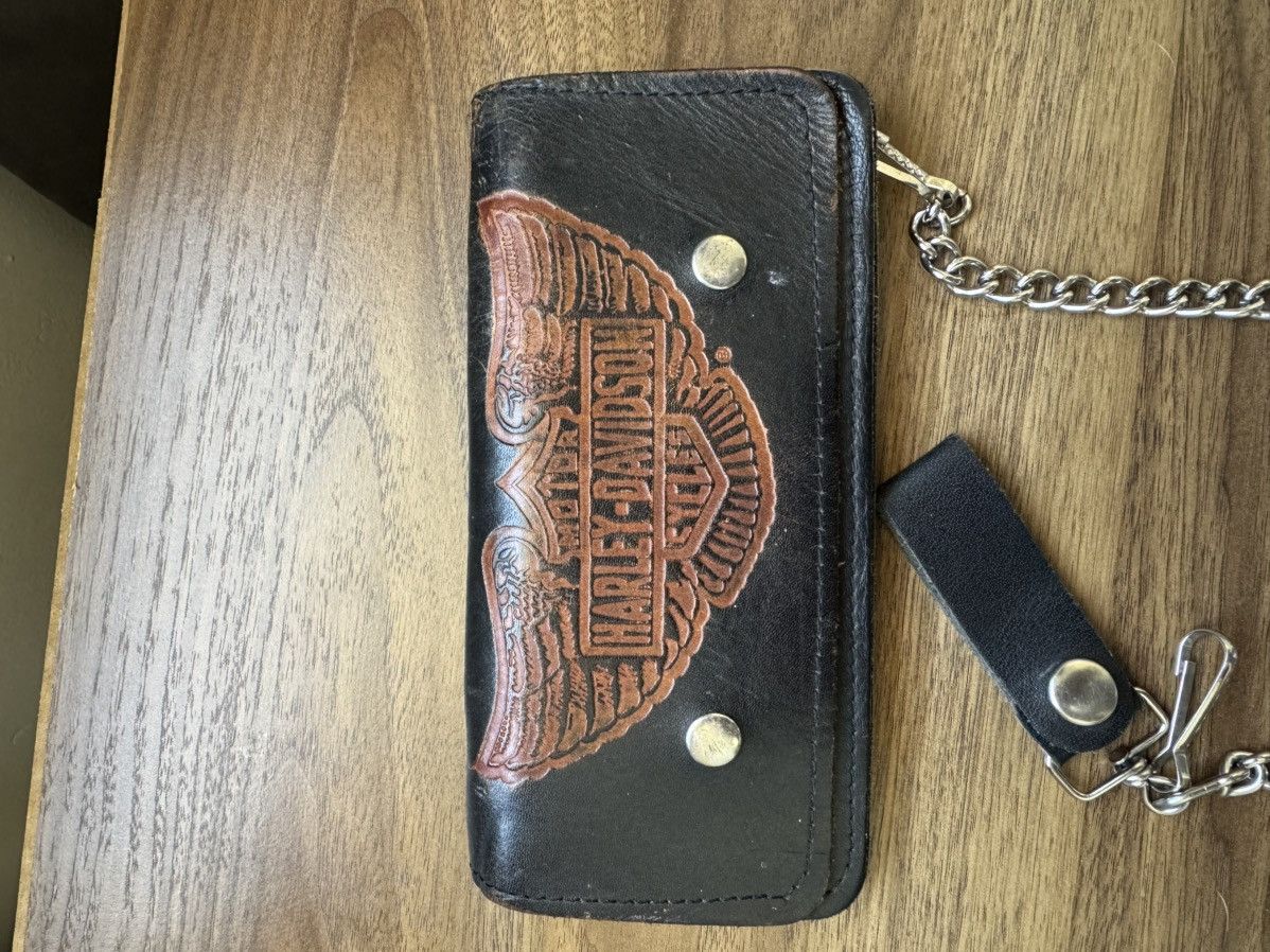 Harley Davidson × RRL Ralph Lauren 1950’s HARLEY DAVIDSON WALLET & CHAIN Size ONE SIZE - 1 Thumbnail