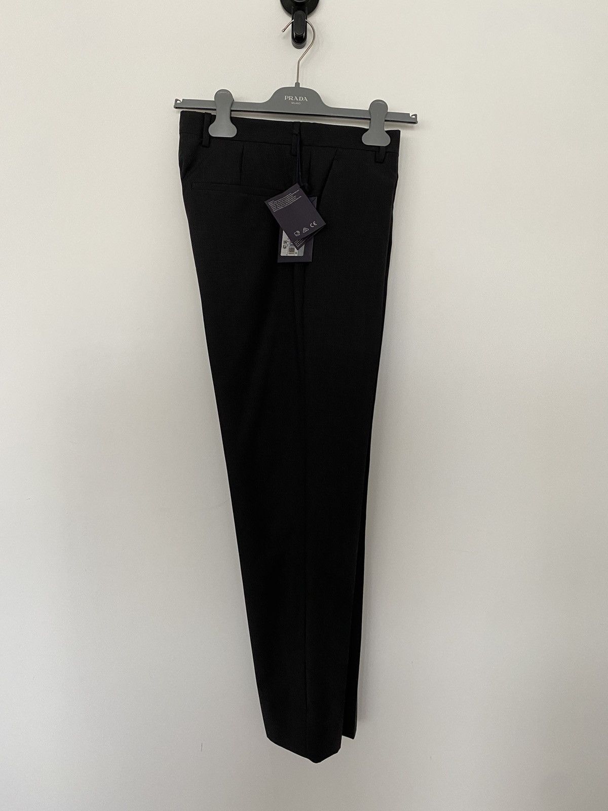 Prada wool uniform trousers