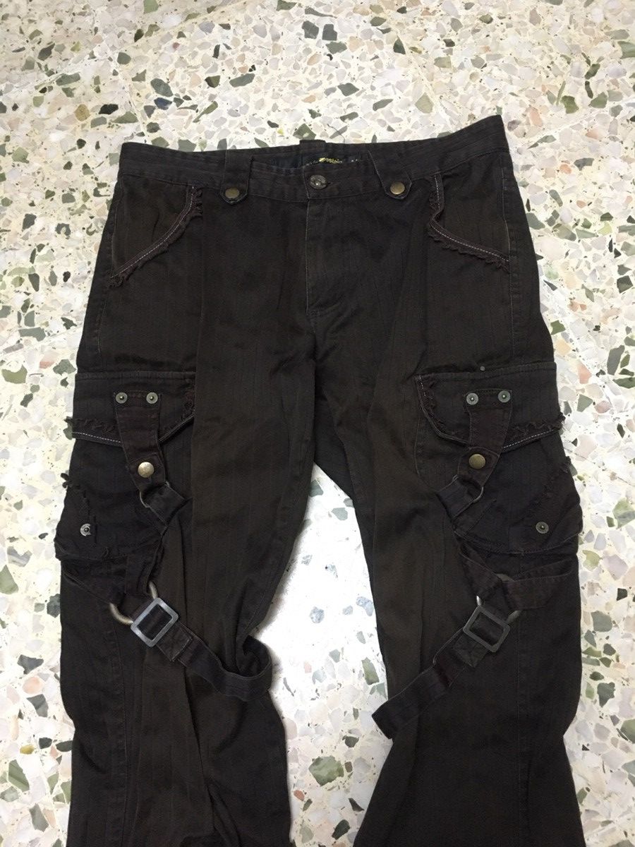 Seditionaries Apestein Bondage Cargo Pants Size US 32 / EU 48 - 3 Thumbnail