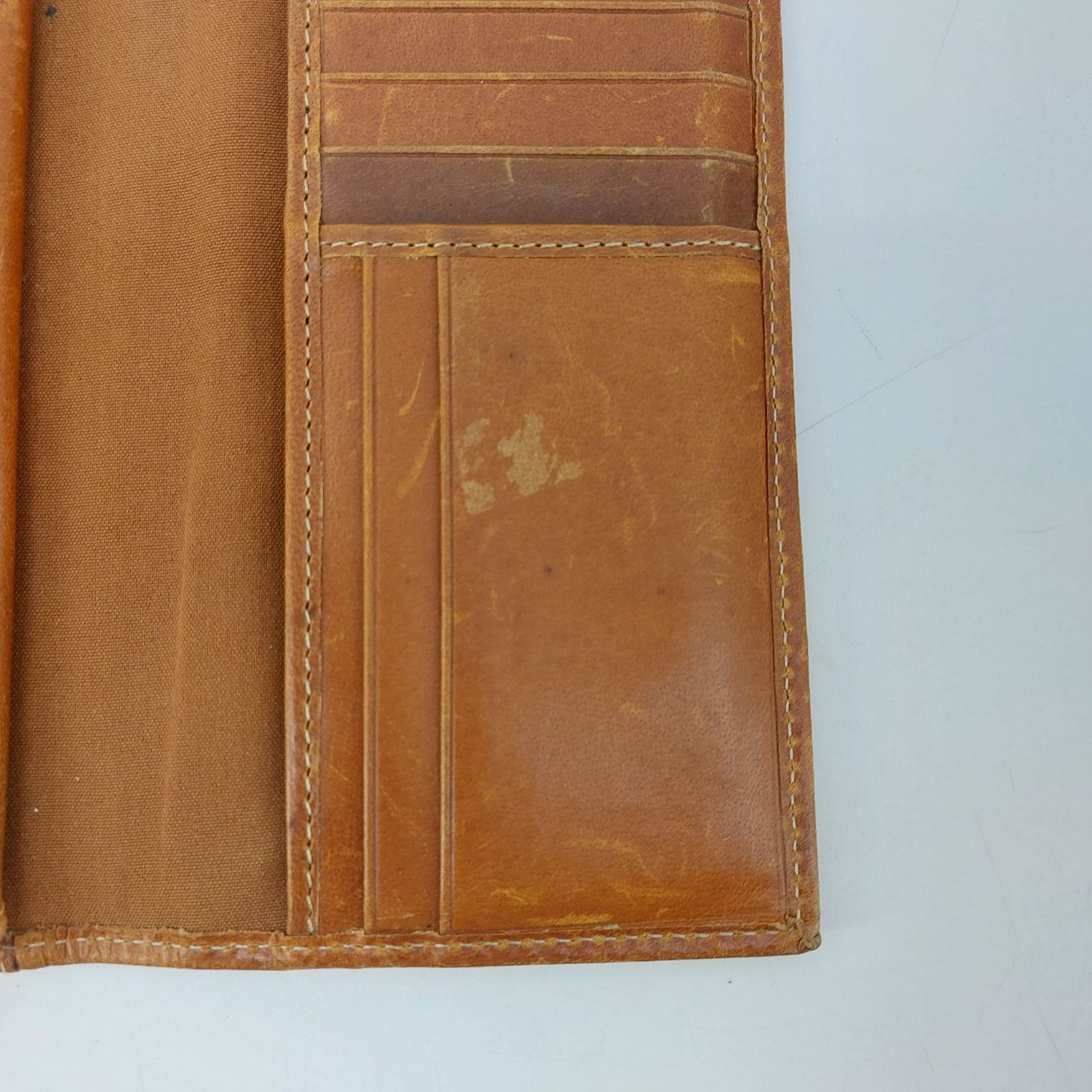 Timberland Timberland Genuine Leather Trifold Wallet Brown Brown Cards Size ONE SIZE - 10 Thumbnail