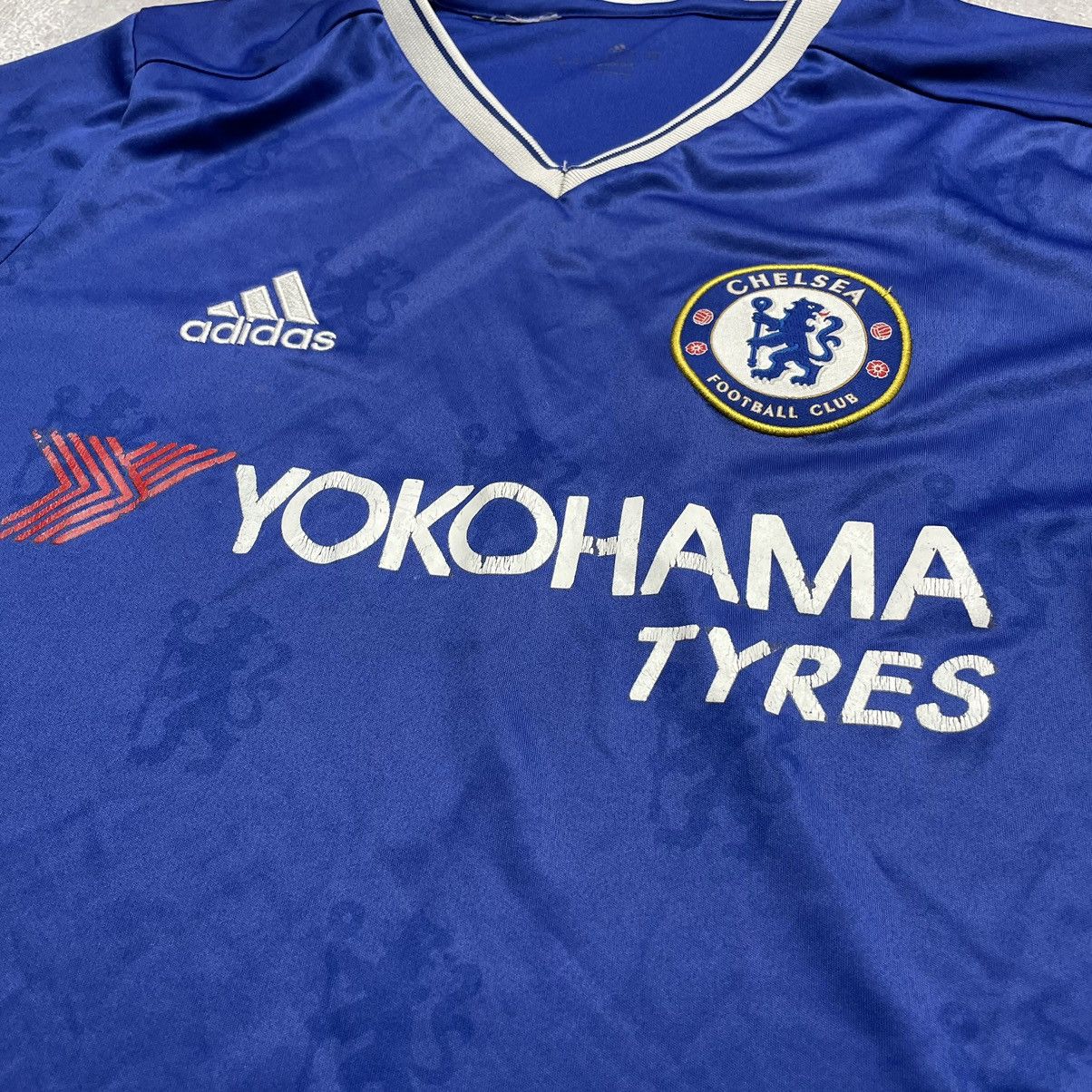 Adidas × Vintage Adidas Chelsea Yokohama 2016-17 Home Shirt Blue Size US M / EU 48-50 / 2 - 5 Thumbnail
