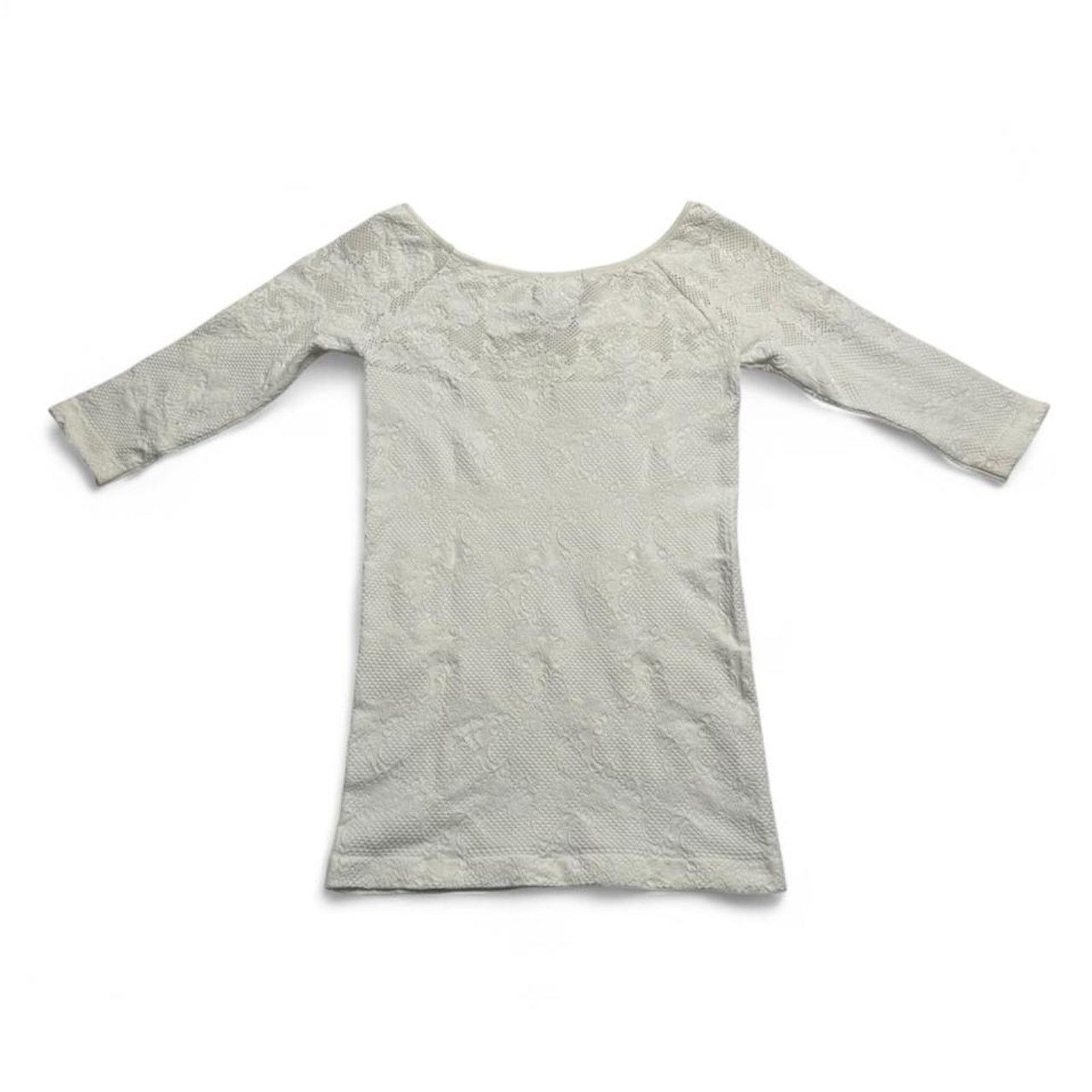 Bebe Bebe white embroidered fitted lace top Size S Size S / US 4 / IT 40 - 3 Thumbnail