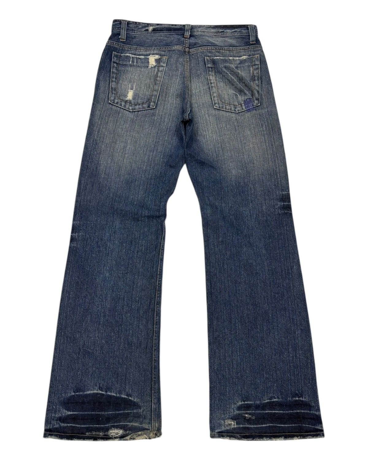 Hysteric Glamour 💥RARE💥BAGGY FLARED JEANS NYLAUS JAPANESE FLARE DENIM JEANS Size US 34 / EU 50 - 9 Thumbnail