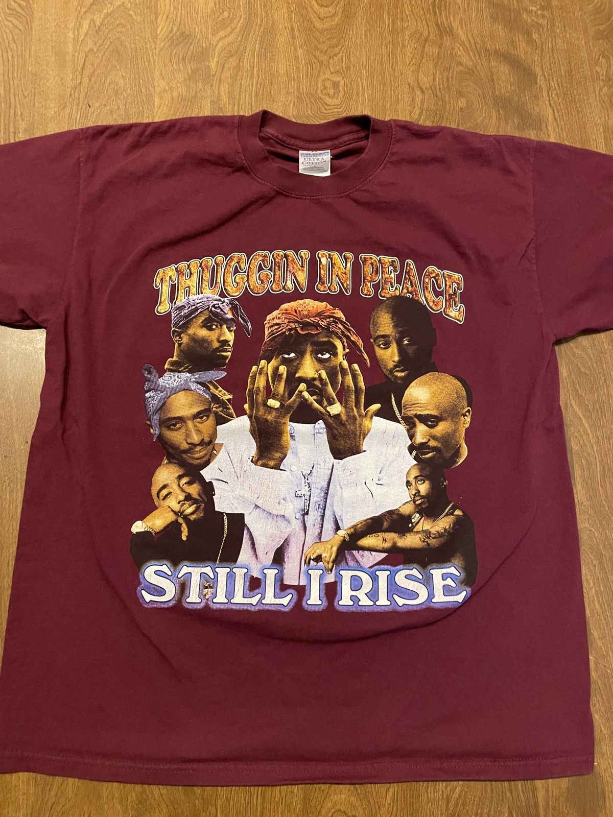 2000s Tupac Bootleg Rap T shirt vintage Still I Rise