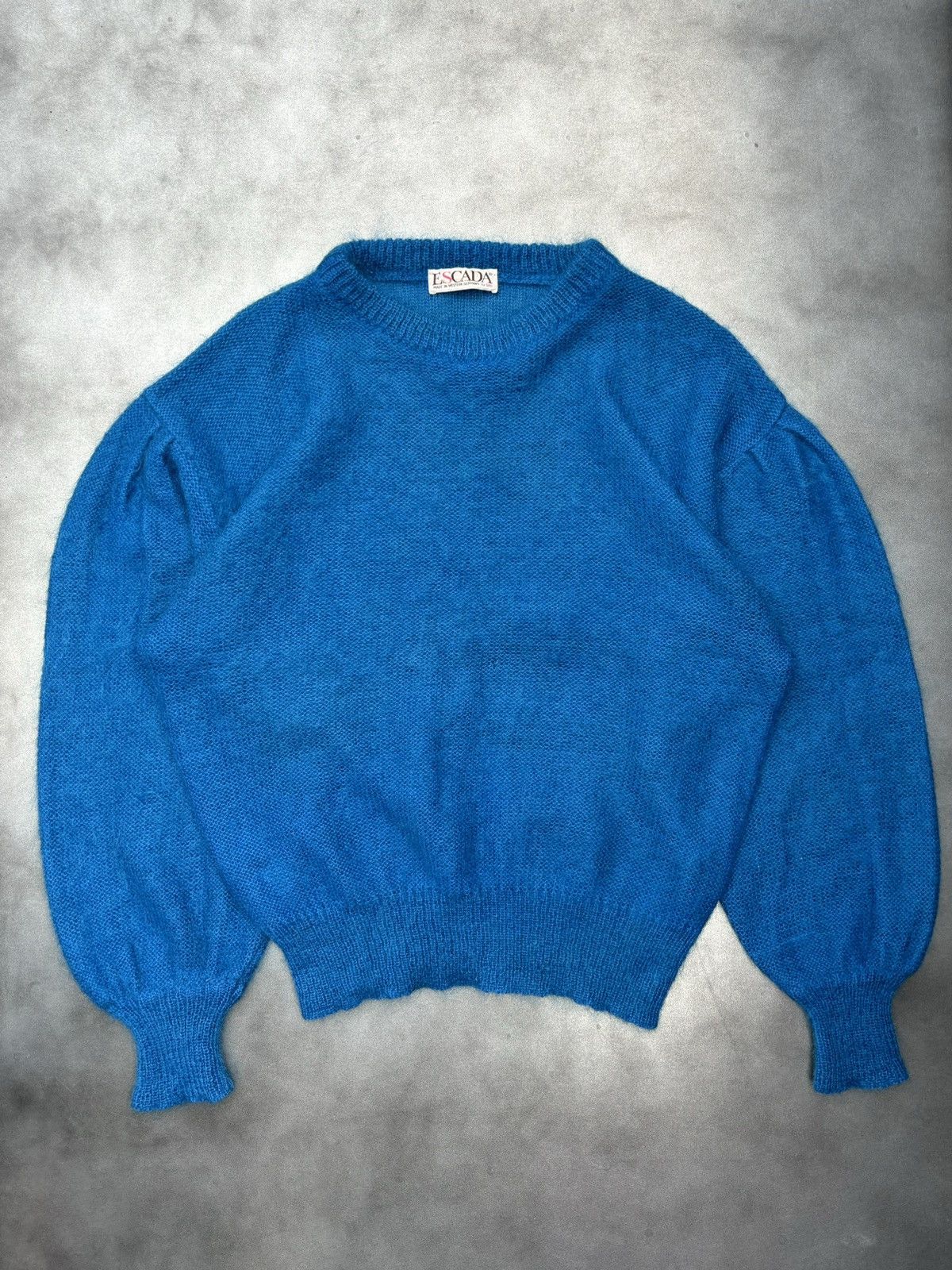 Escada × Escada Sport × Vintage 1980s Escada Mohair Sweater Vintage Escada Sweater W Germany Size US S / EU 44-46 / 1 - 3 Thumbnail