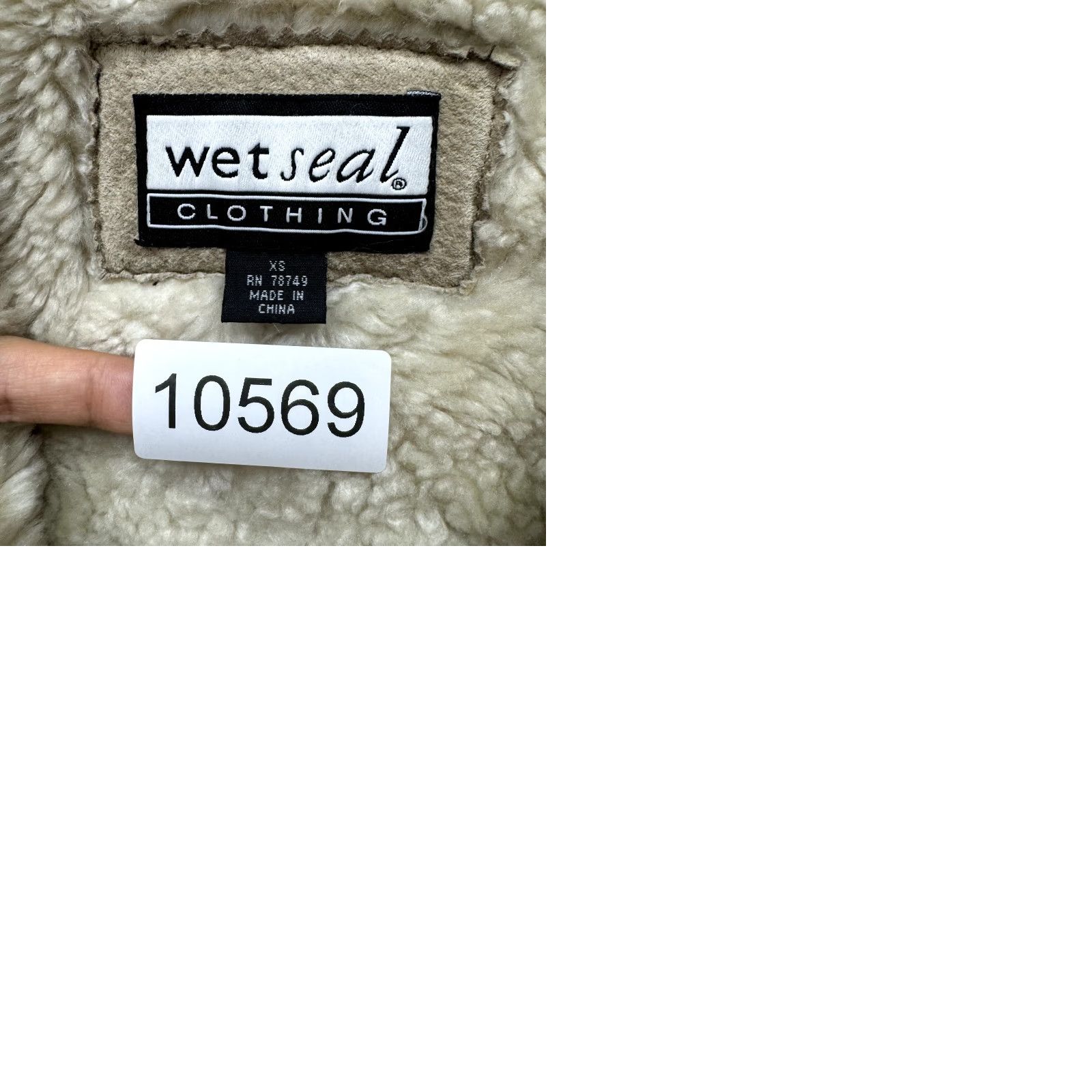 Vintage Y2K Vintage Afghan Penny Lane Jacket Coat Patchwork Leather Faux Fur Bratz Wet SEal Jacket XS Womens Suede Beige Be... Size S / US 4 / IT 40 - 10 Thumbnail