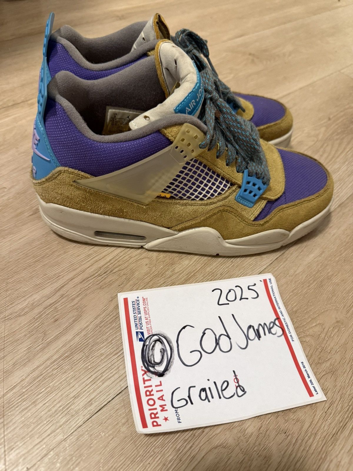 Nike Jordan 4 union Size US 9 / EU 42 - 1 Thumbnail