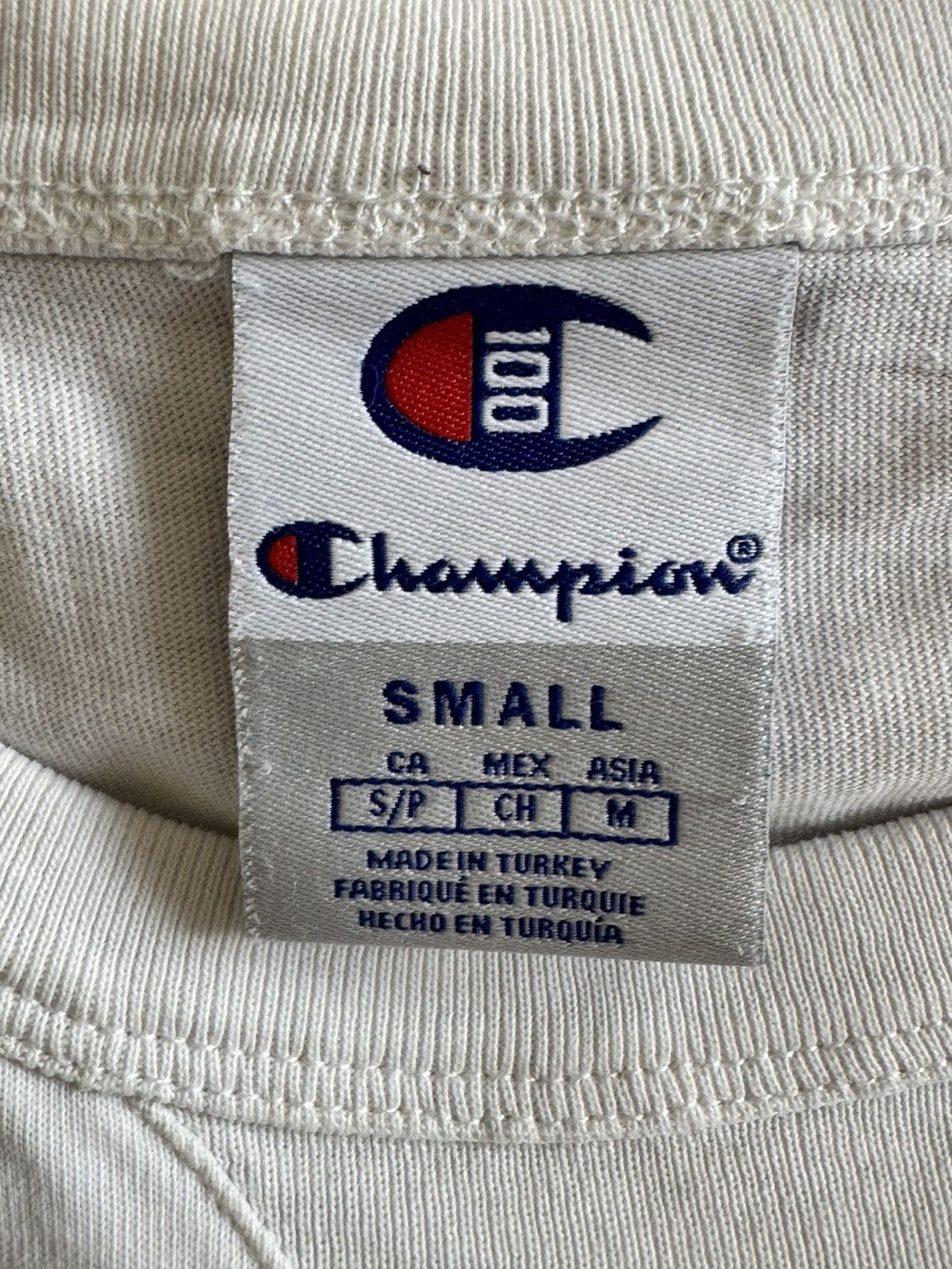 Champion Champion 100th Anniversary Chenille Logo Tee - White (Rare) Size US S / EU 44-46 / 1 - 5 Thumbnail