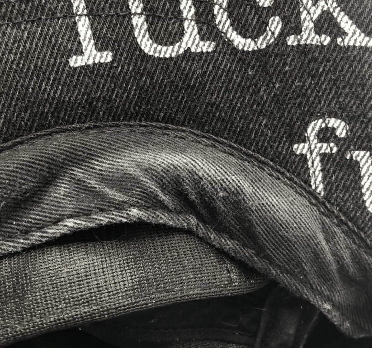 Supreme Supreme 13SS Fuck Denim Camp Cap | Grailed
