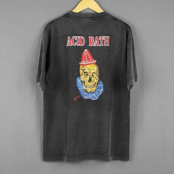 VIBE ACID BATH T-SHIRT Vintage Size US XL / EU 56 / 4 - 2 Thumbnail