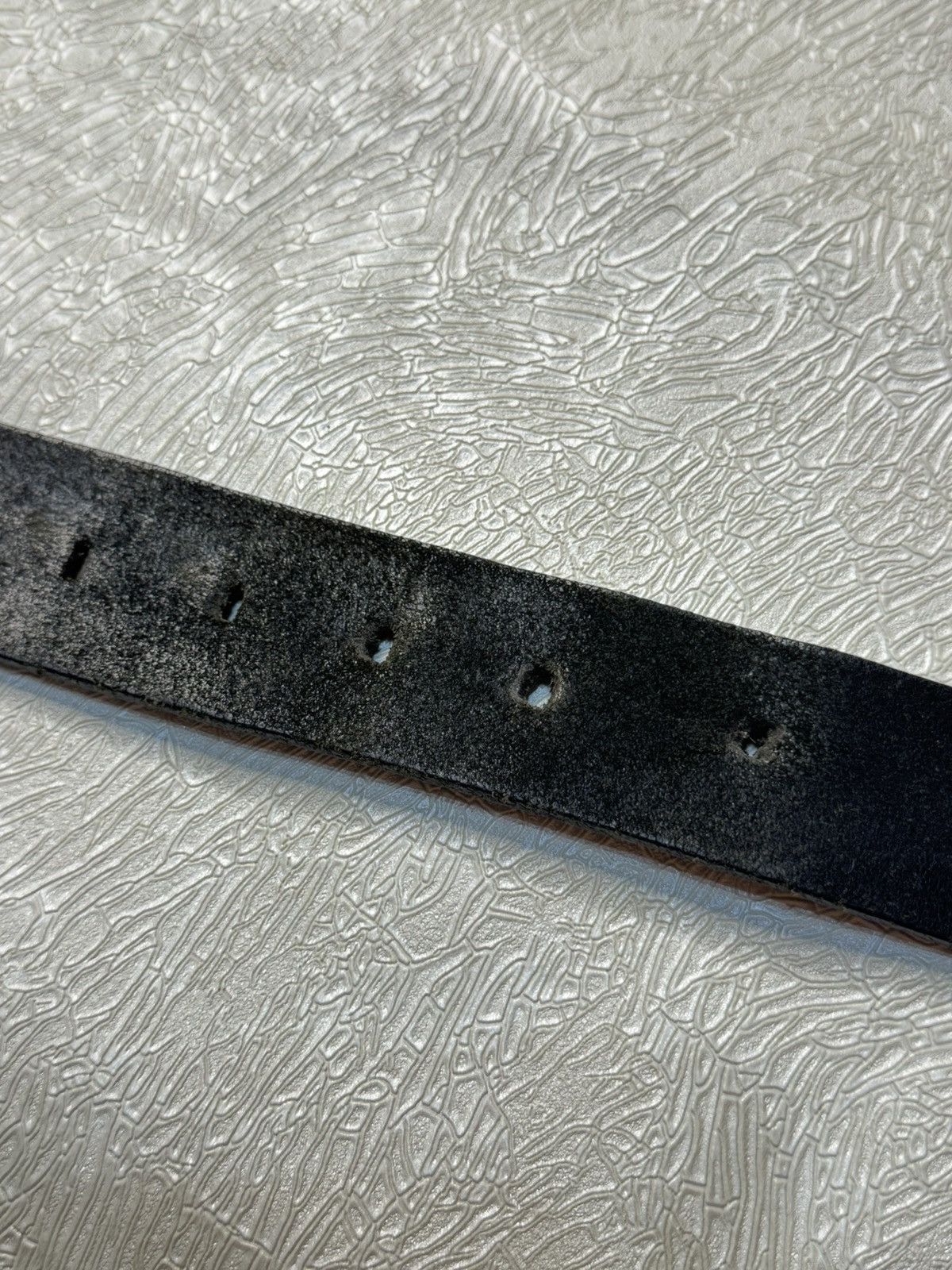 Dolce & Gabbana DOLCE & GABBANA VINTAGE LEATHER BELT Size 42 - 6 Thumbnail