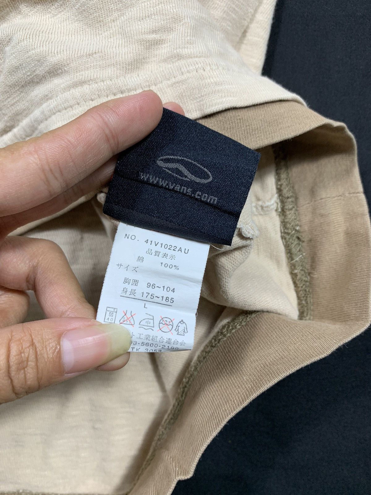 Vans SICK DISTRESSED VANS SKATE LONG SLEEVE IFSIXWASNINE STYLE Size US L / EU 52-54 / 3 - 6 Thumbnail