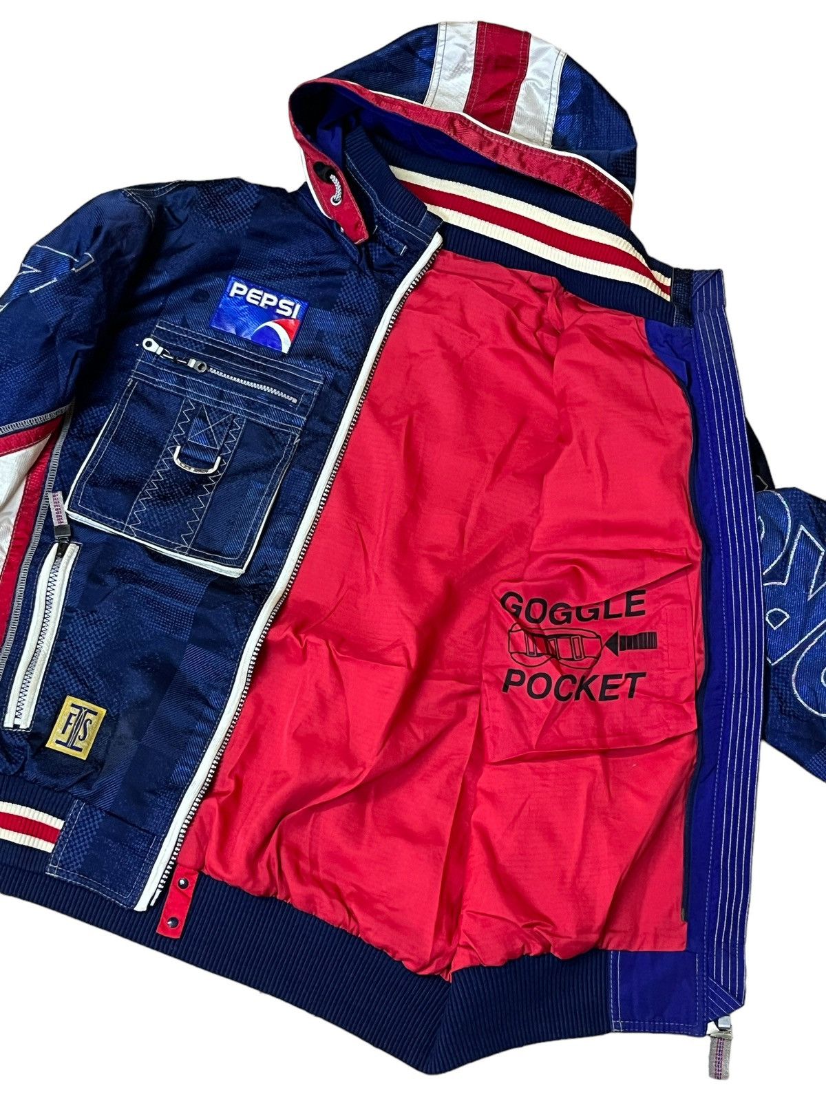 Japanese Brand VINTAGE PHENIX NORGE PEPSI NORWEGIAN ALPINE SKI TEAM JACKET Size US XXL / EU 58 / 5 - 3 Thumbnail
