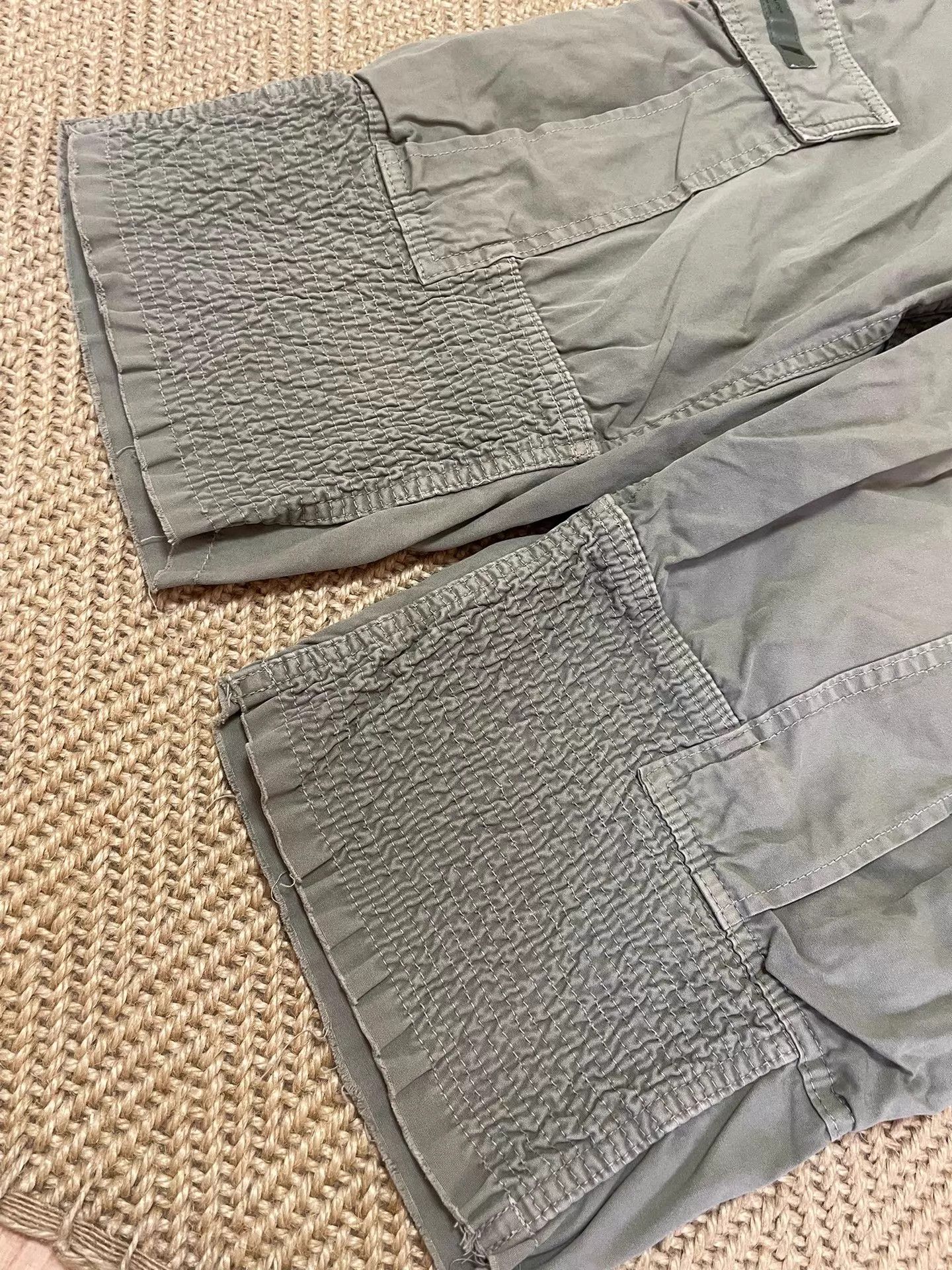 Wtaps WTAPS 13SS JUNGLE CHOPPED Wax Dyed Washed Olive 7/8 Short Size US 29 - 4 Thumbnail