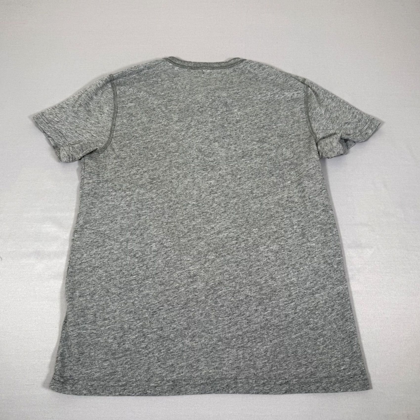 Abercrombie & Fitch Abercrombie & Fitch Shirt Mens Medium Gray Henley Short Sleeve Muscle Tee Stretch Size US M / EU 48-50 / 2 - 7 Thumbnail