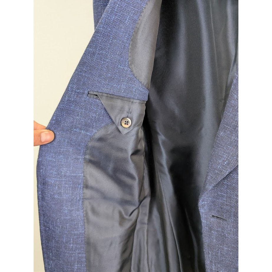 Tom Ford o1rshd1 Blazer Jacket in Blue Size US S / EU 44-46 / 1 - 9 Thumbnail