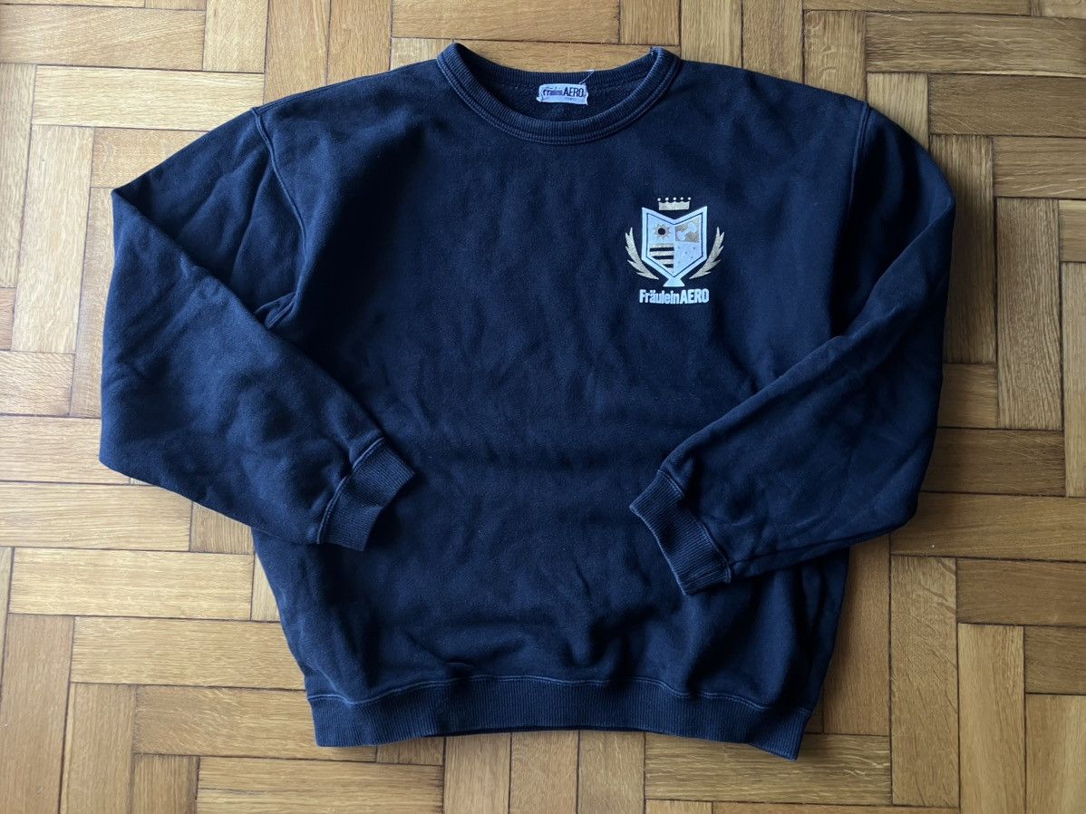 Japanese Brand × Vintage Vintage made in Japan pullover set-in sleeve sweatshirt Size US L / EU 52-54 / 3 - 1 Thumbnail