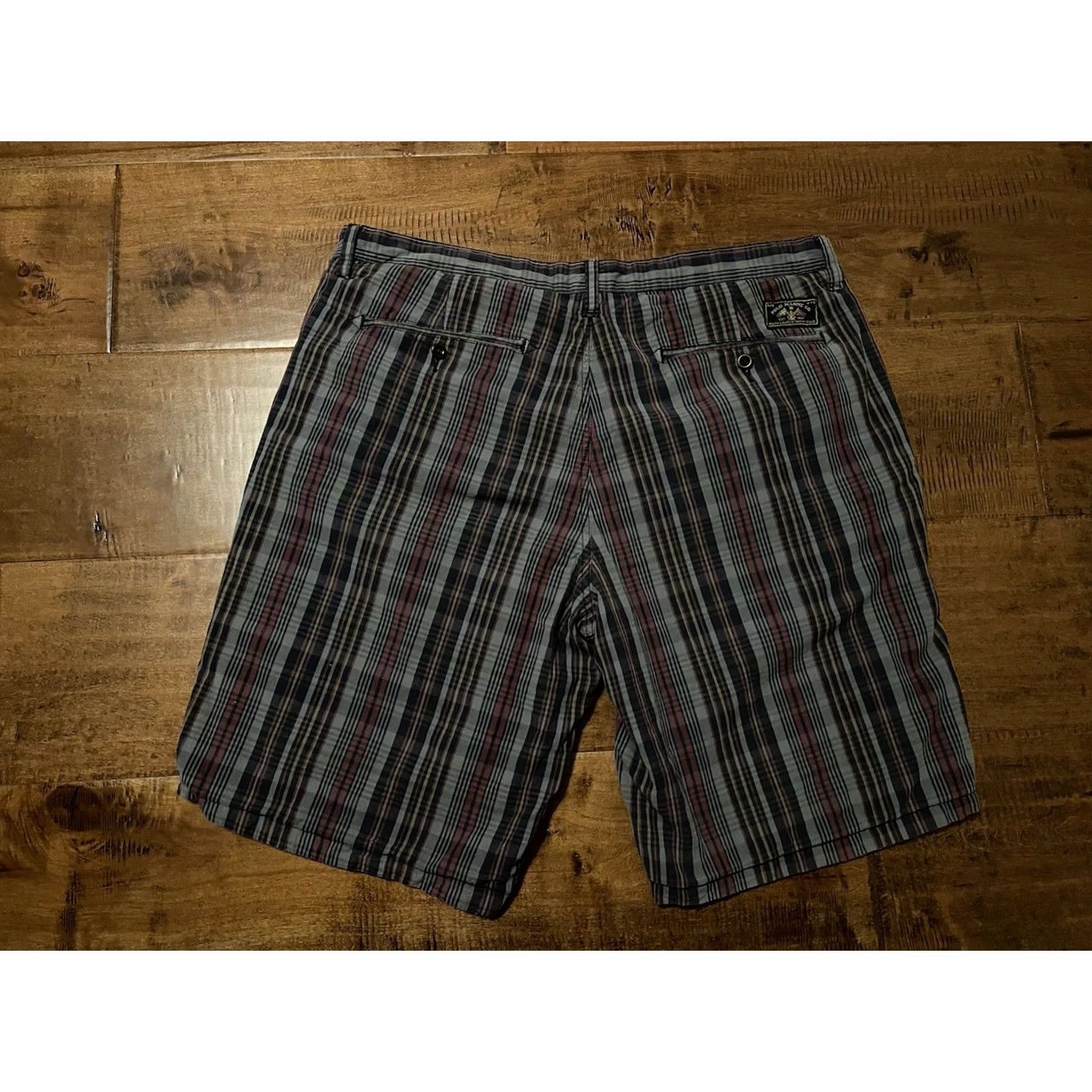 Polo Ralph Lauren Polo Ralph Lauren Marine Yacht Club Chambray Madras Reversible Shorts Men's 36 Size US M / EU 48-50 / 2 - 6 Thumbnail