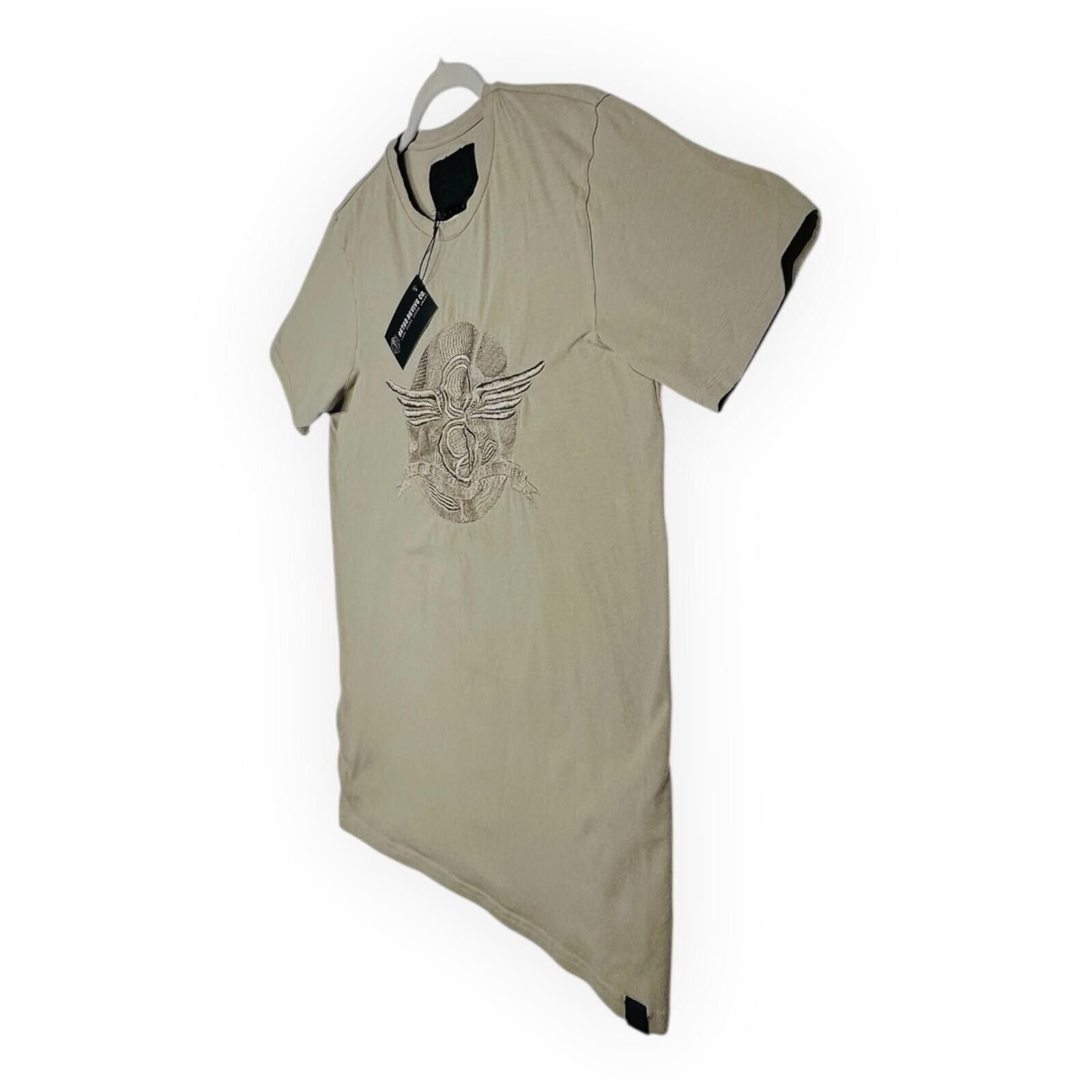 Creative Recreation Creative Recreation T-Shirt Men's UK Size L Beige Logo Size US L / EU 52-54 / 3 - 3 Thumbnail