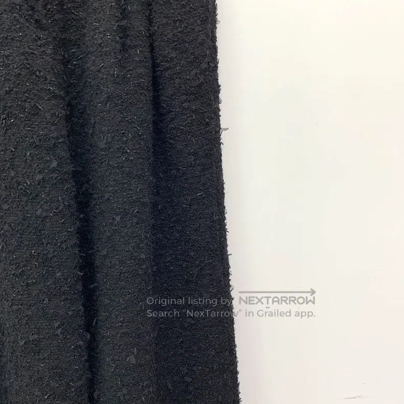 Chanel Chanel Black woollen tweed casual trousers Size 25" / US 0 / IT 36 - 4 Thumbnail