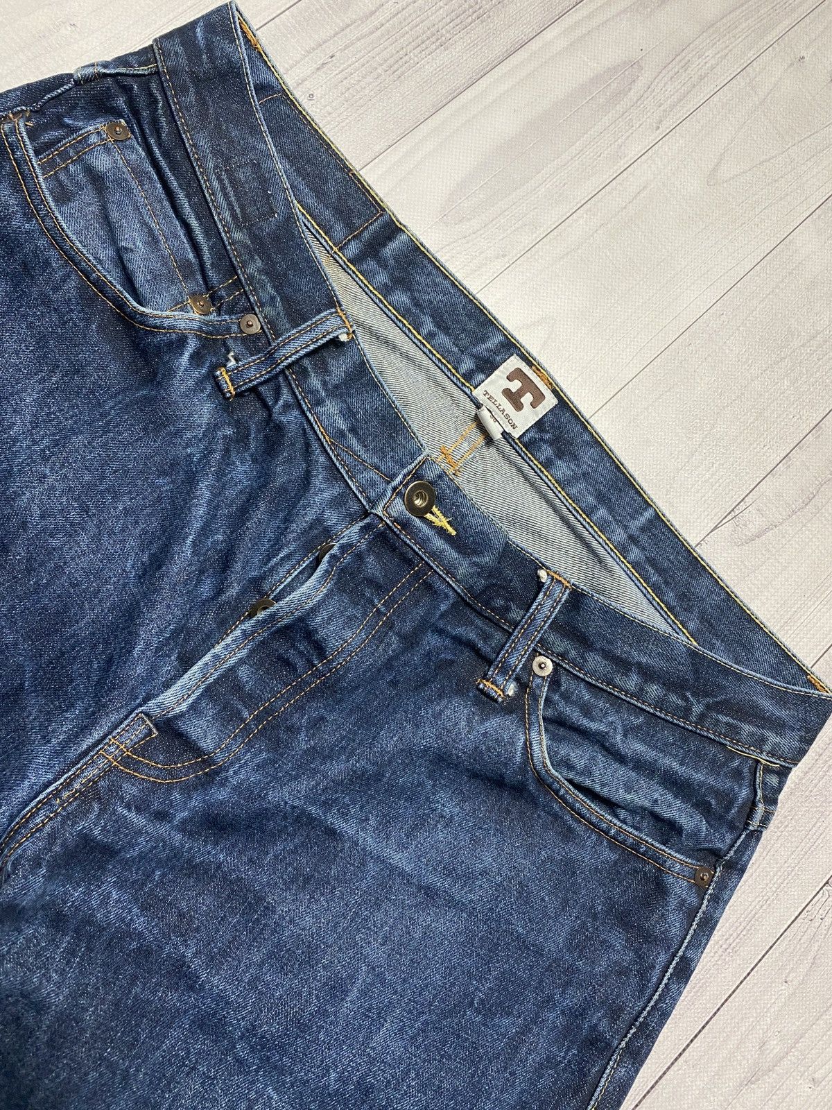 Tellason Vintage Tellason Denim made in USA premium quality jeans W36 Size US 36 / EU 52 - 8 Thumbnail