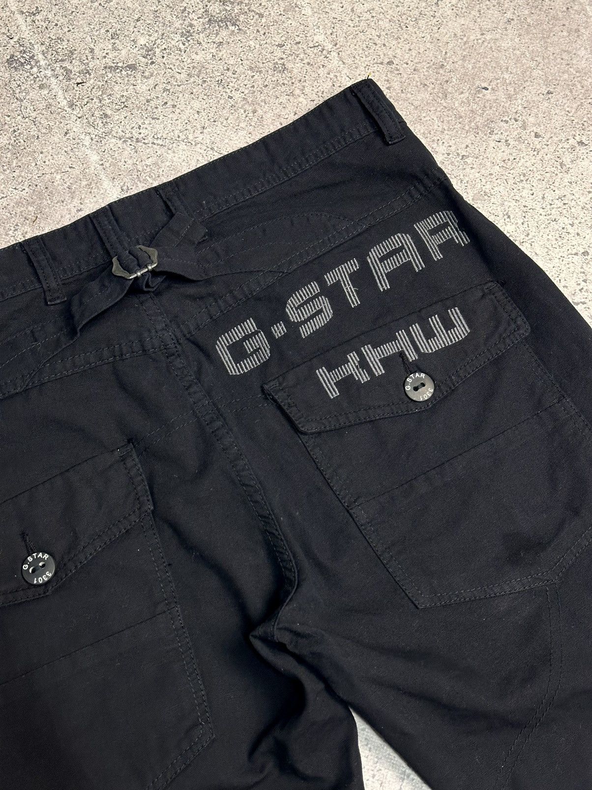 G-Star G-Star raw black denim pants carpenter y2k tech style Size US 34 / EU 50 - 15 Thumbnail