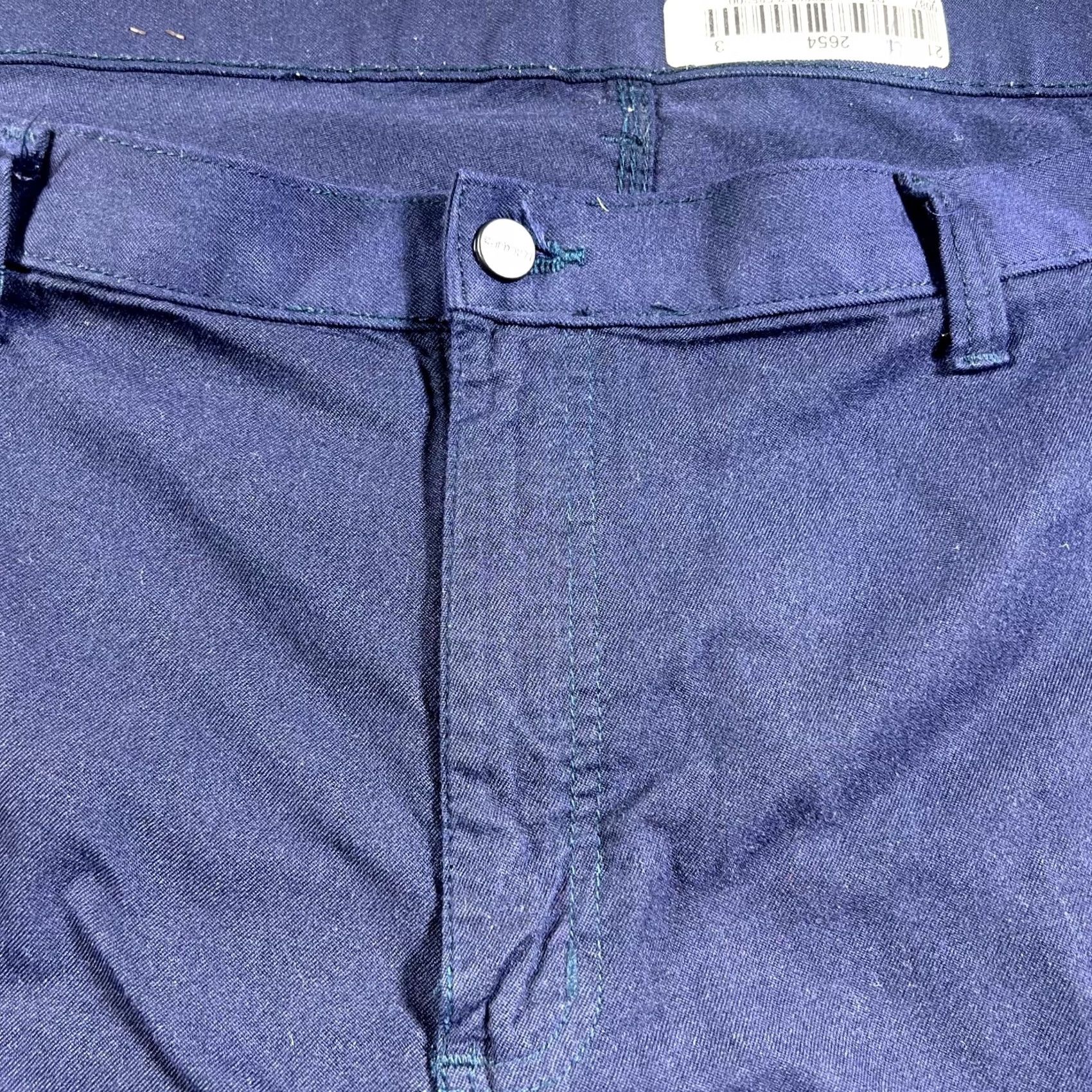 Carhartt Carhartt Mens Blue Carpenter Pants 44x32 Flame Resistant Workwear Straight Leg Pants Size US 44 / EU 60 - 4 Thumbnail