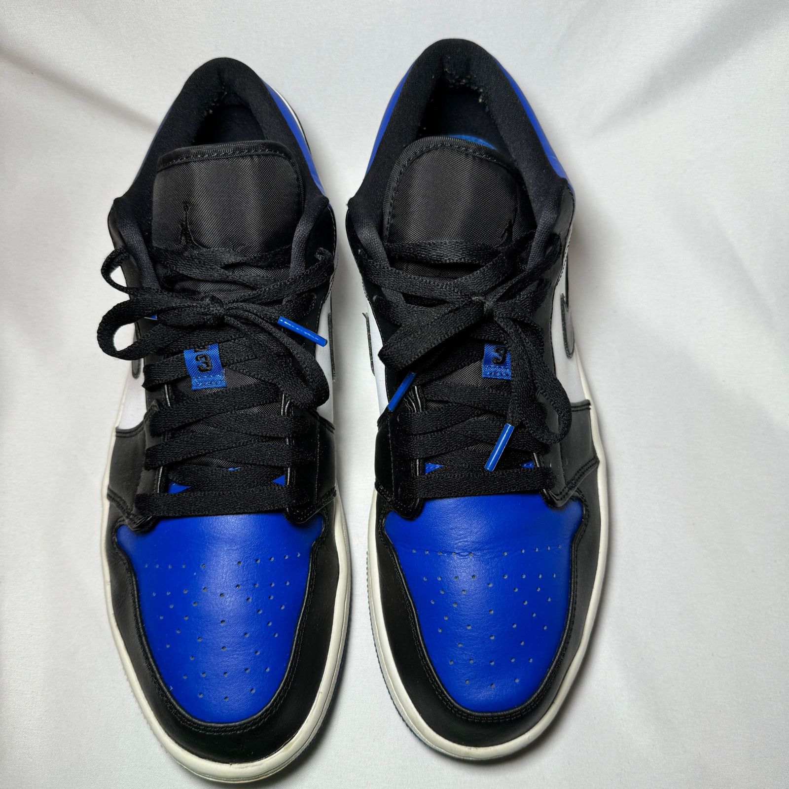Jordan Brand × Nike Size 12 - Nike Air Jordan 1 Low Royal Toe Men's Shoes Size US 12 / EU 45 - 4 Thumbnail