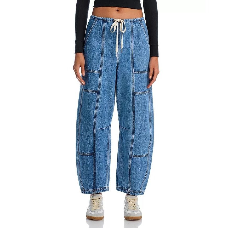 BLANKNYC BlankNYC Women Fan Mail Low Rise Barrel Leg Jeans Size S Size 28" / US 6 / IT 42 - 2 Thumbnail