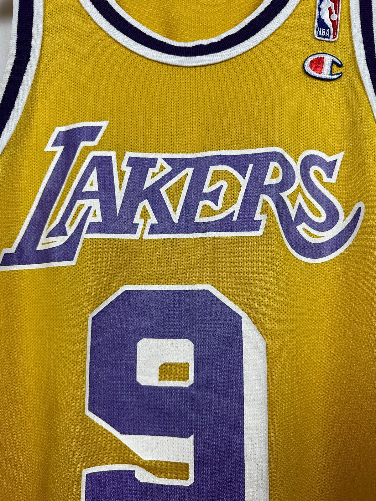 Champion Vintage Los Angeles Lakers Champion Van Exel #9 Jersey Size US S / EU 44-46 / 1 - 10 Thumbnail