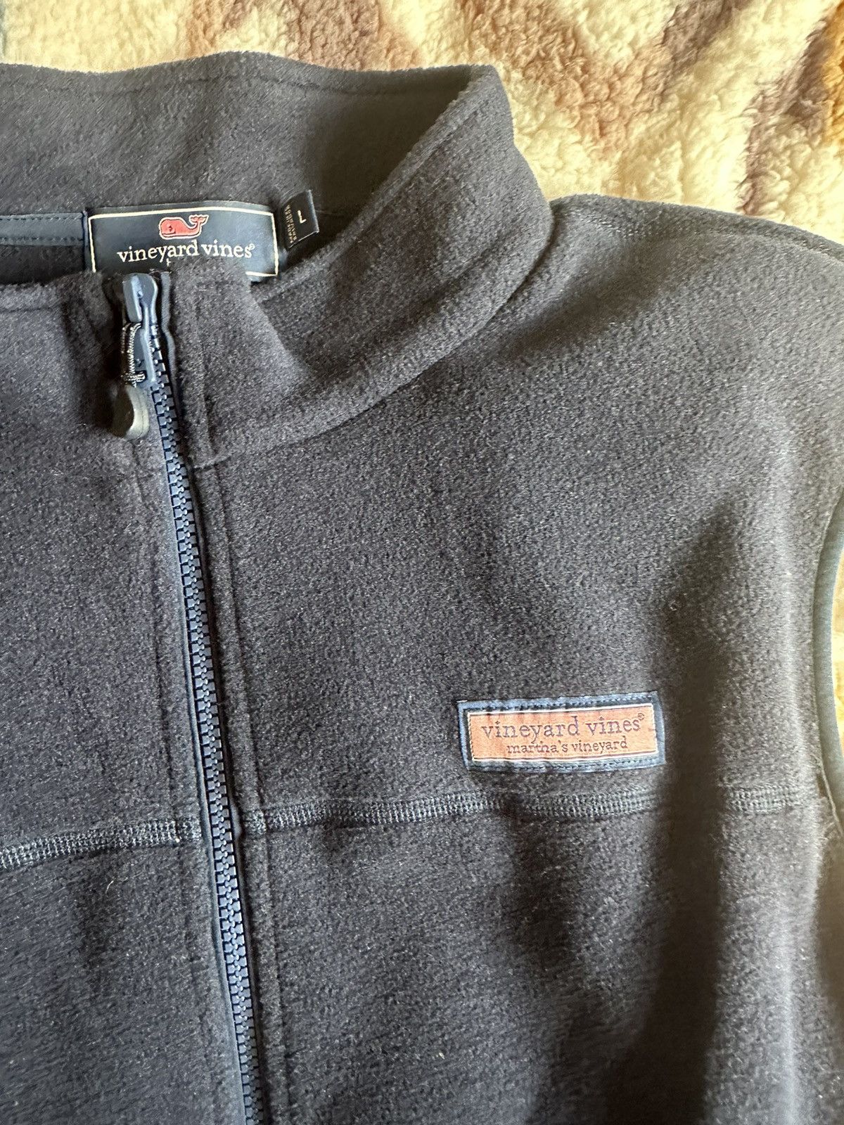 Vineyard Vines Vineyard Vines Harbor Fleece Vest Size US L / EU 52-54 / 3 - 3 Thumbnail