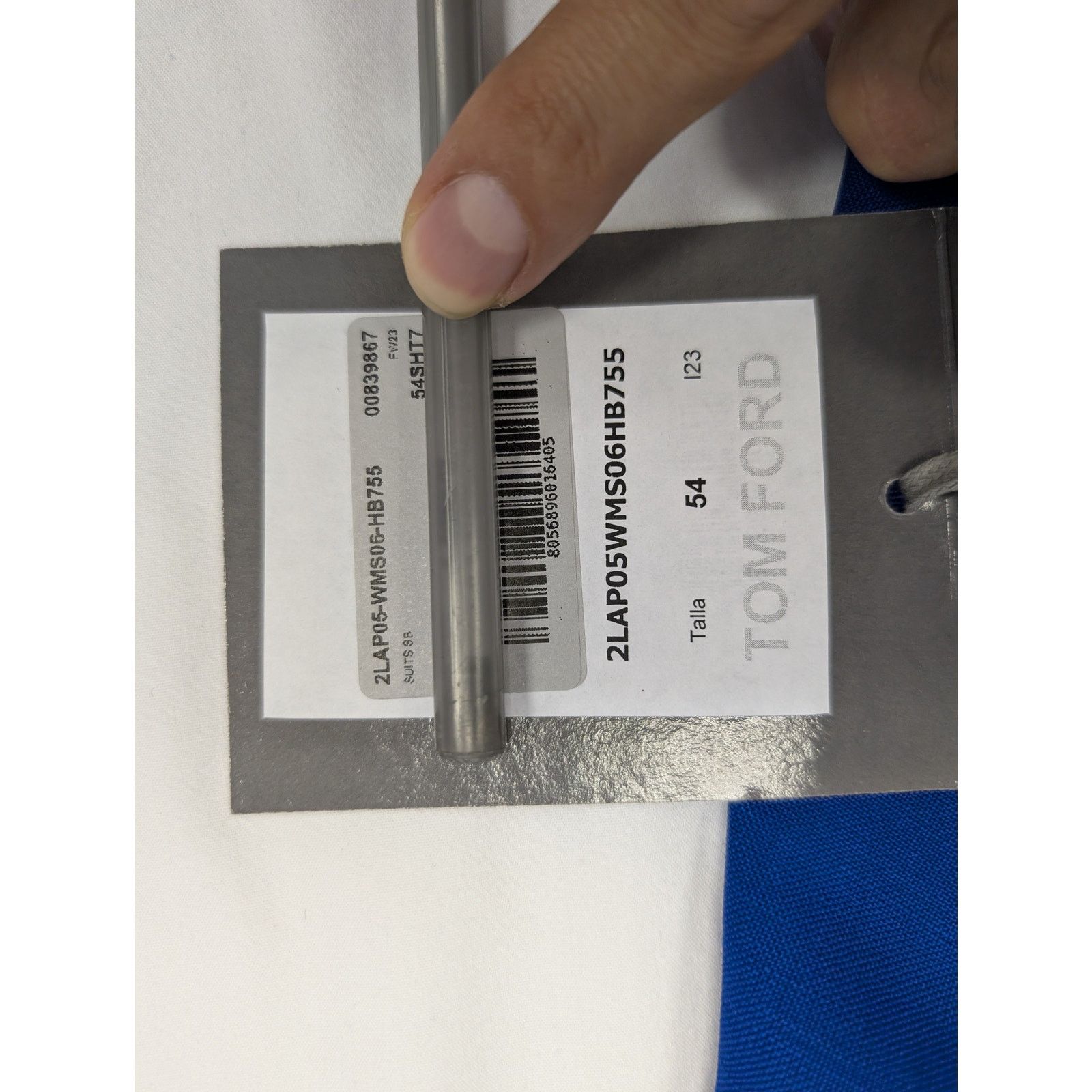 Tom Ford o1rshd1 Suits in Royal Blue Size US L / EU 52-54 / 3 - 17 Thumbnail