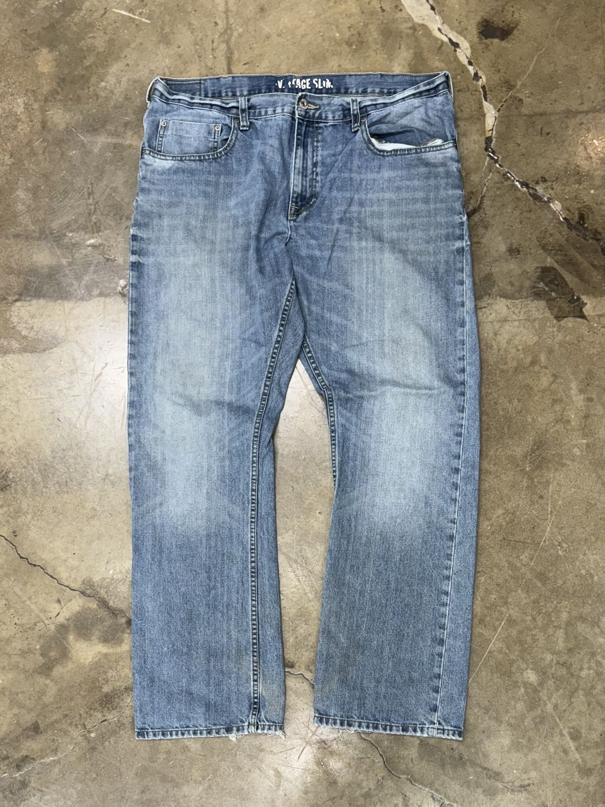 Lee Vintage Lee Dungaree Jeans Sz. 38x32 Size US 38 / EU 54 - 5 Thumbnail