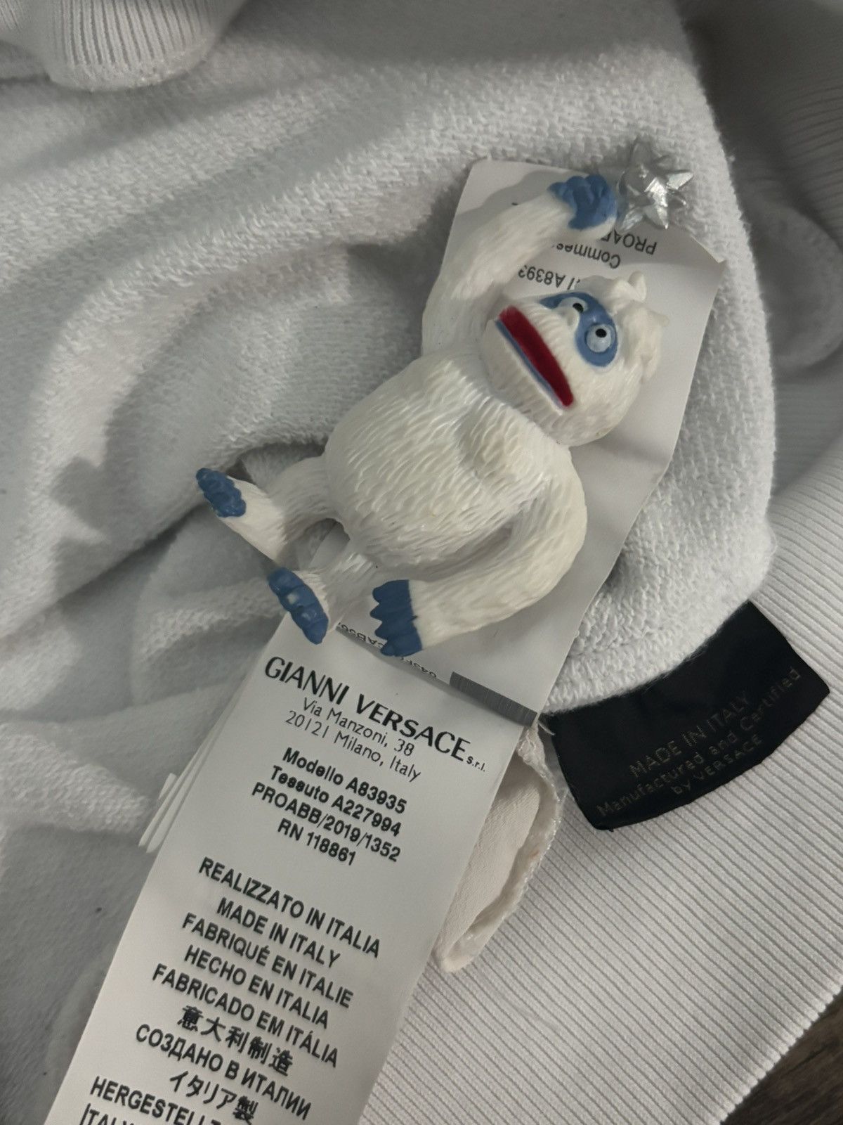 Versace 2019 Versace Logo Sweater Small Size US S / EU 44-46 / 1 - 13 Thumbnail