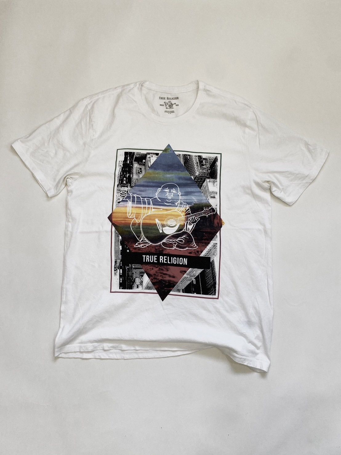 True Religion × Von Dutch Crazy Y2K True Religion Graphic Tee Size US XL / EU 56 / 4 - 1 Thumbnail