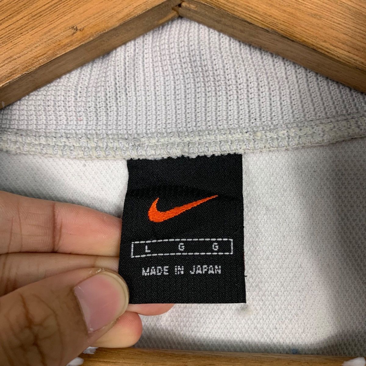 Nike NIKE Small Swoosh Logo Sweater Jacket #1996-C87 Size US L / EU 52-54 / 3 - 14 Thumbnail