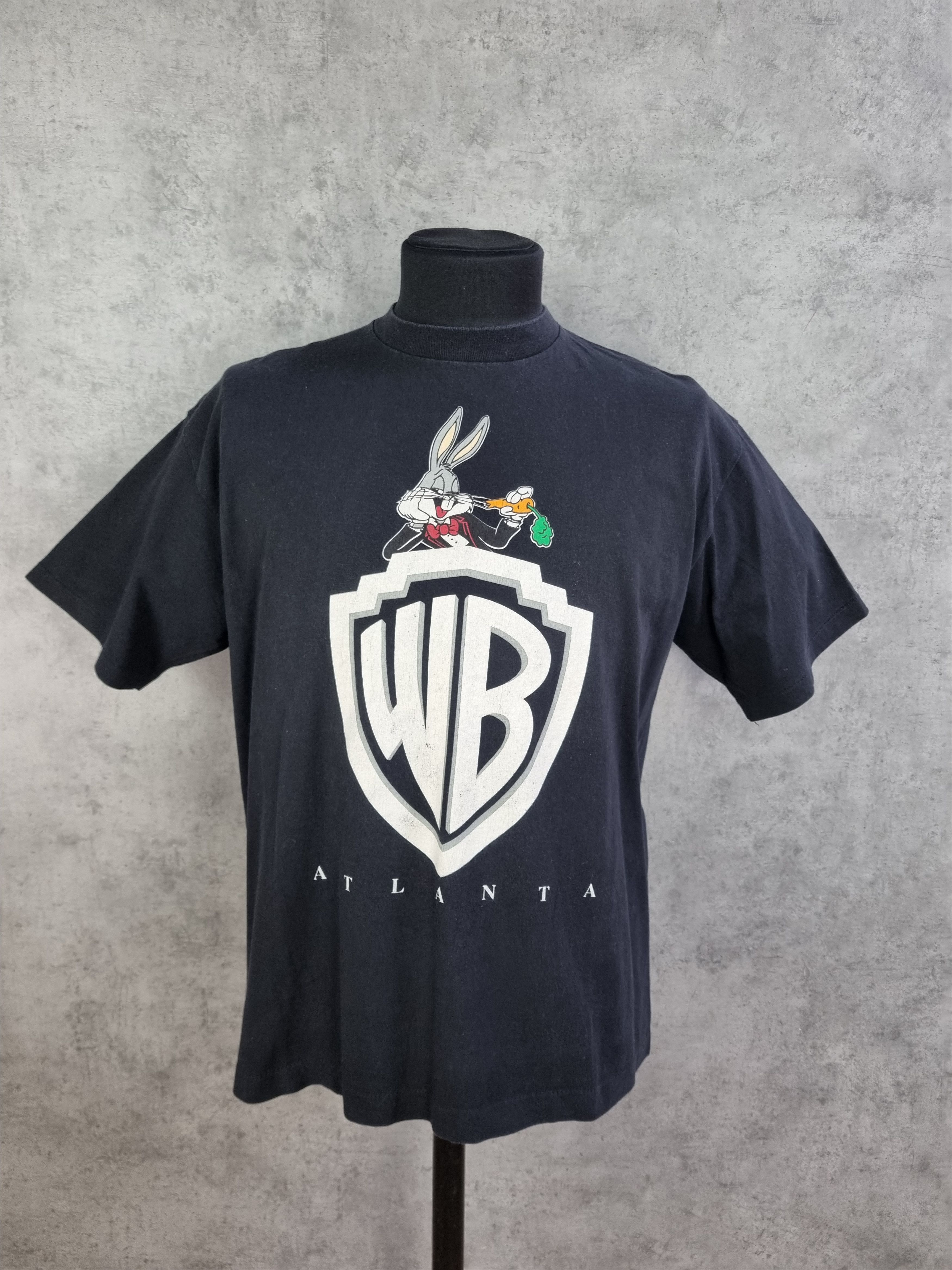 Vintage × Warner Bros Single stitch Warner Bros Atlanta Big Print Bugs Bunny Size US XL / EU 56 / 4 - 1 Thumbnail
