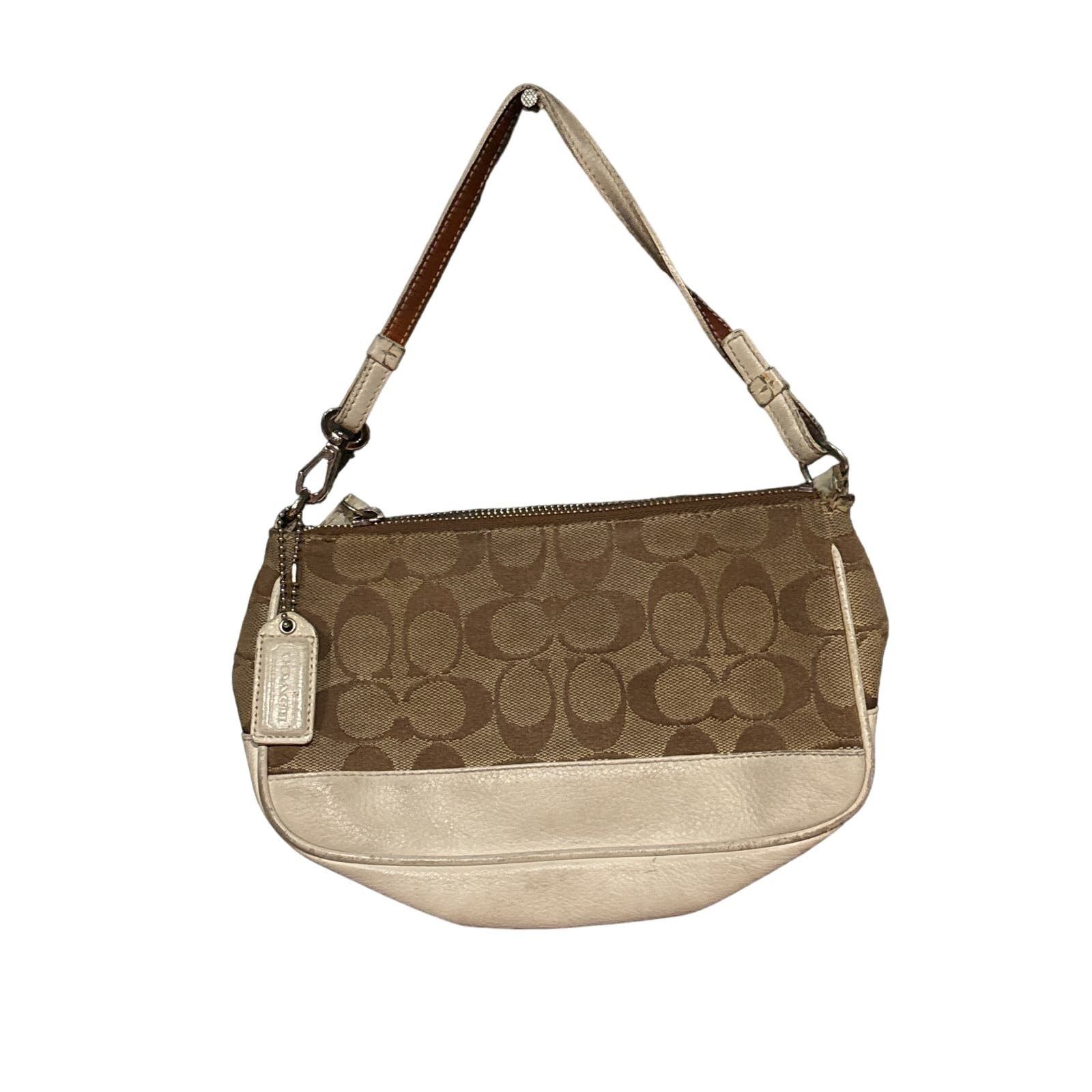 Y2K Cream Coach Bag