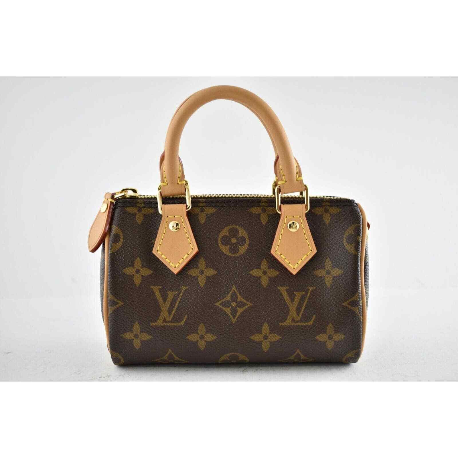 Louis Vuitton Louis Vuitton Nano Speedy Mini Crossbody Shoulder Bag Size ONE SIZE - 4 Thumbnail
